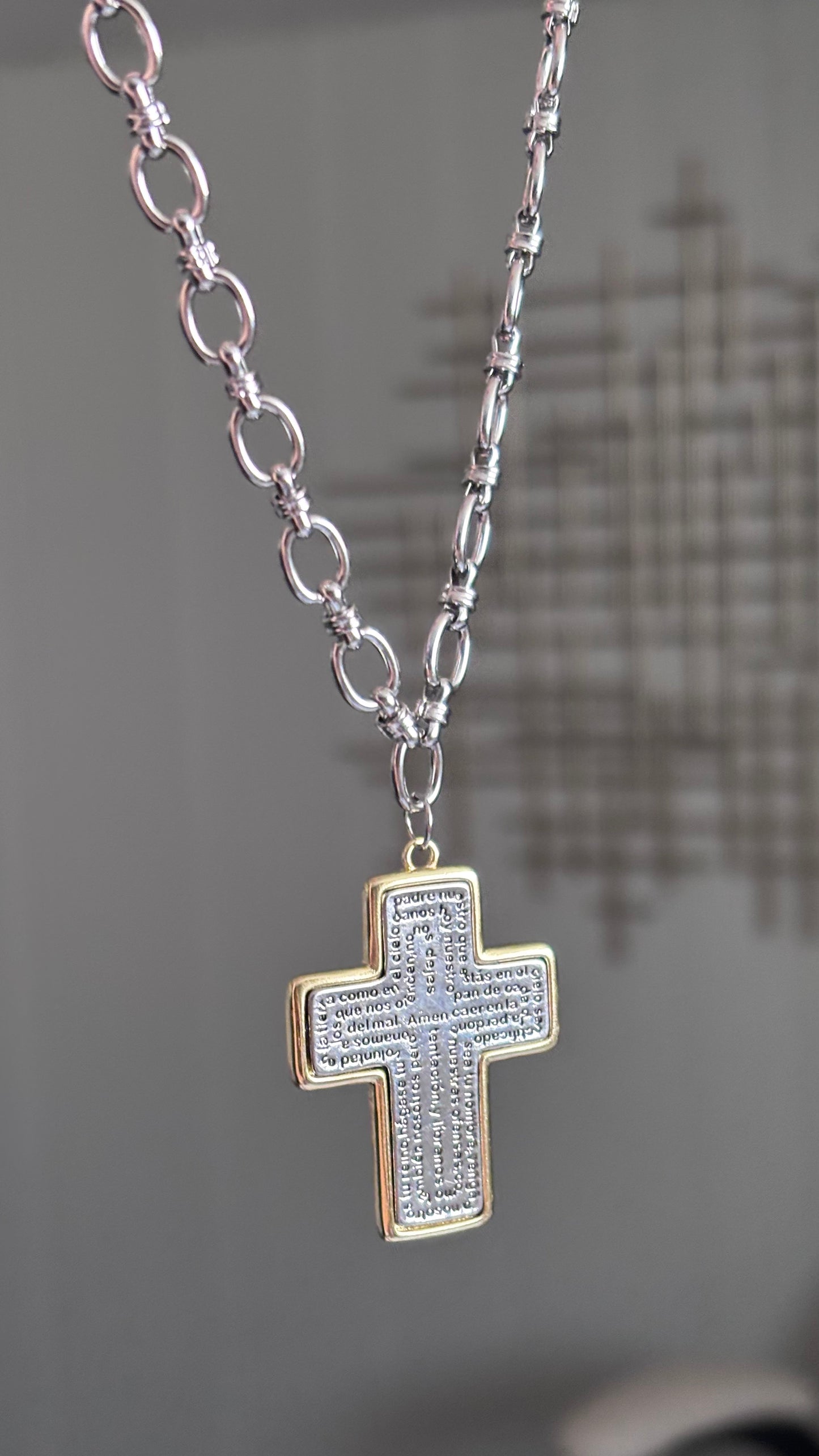 Padre Nuestro Silver 2 Necklace