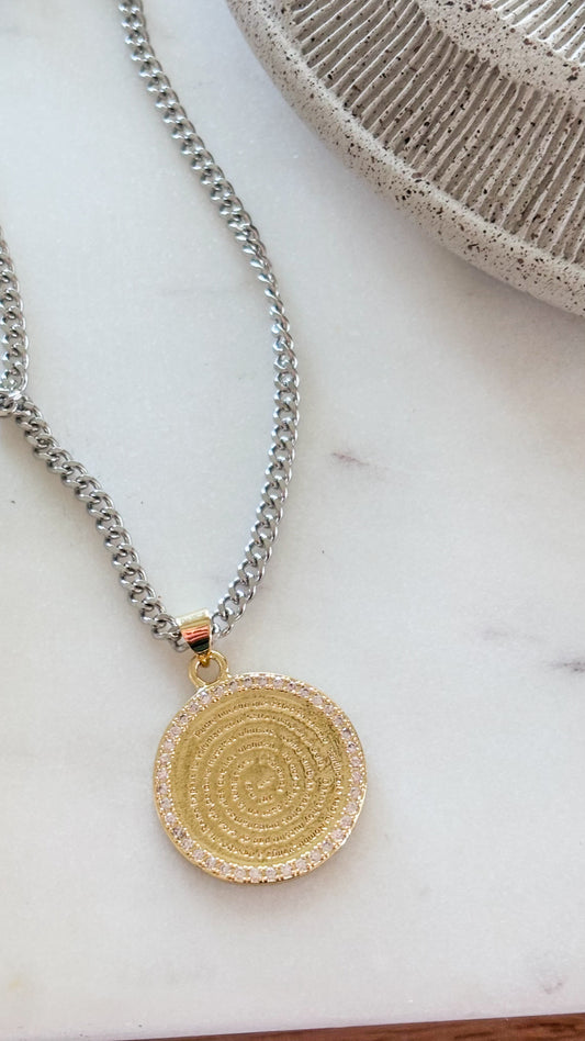 Shine Padre Nuestro Necklace