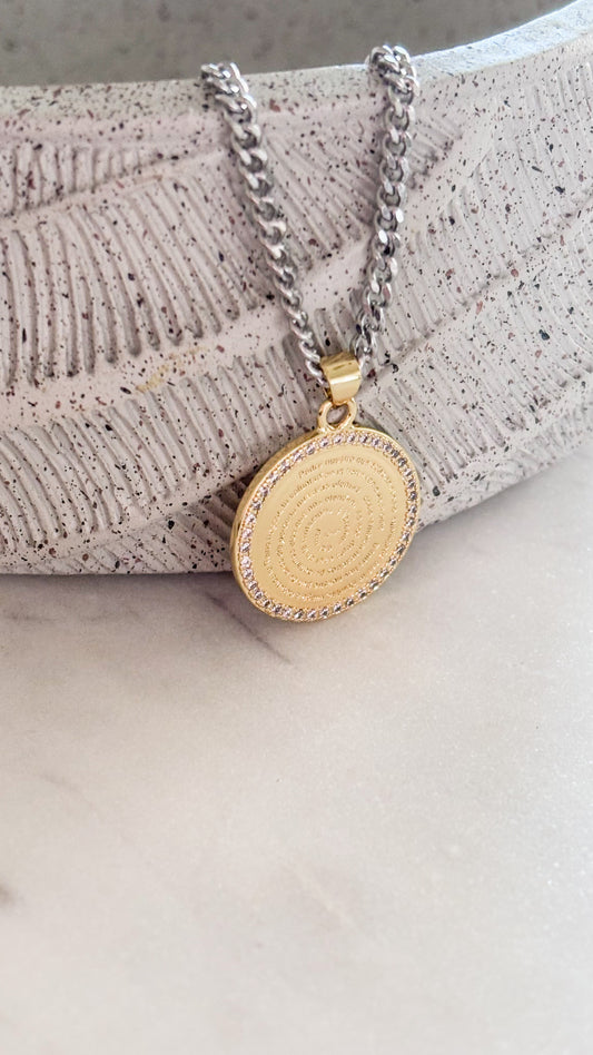 Shine Padre Nuestro Necklace
