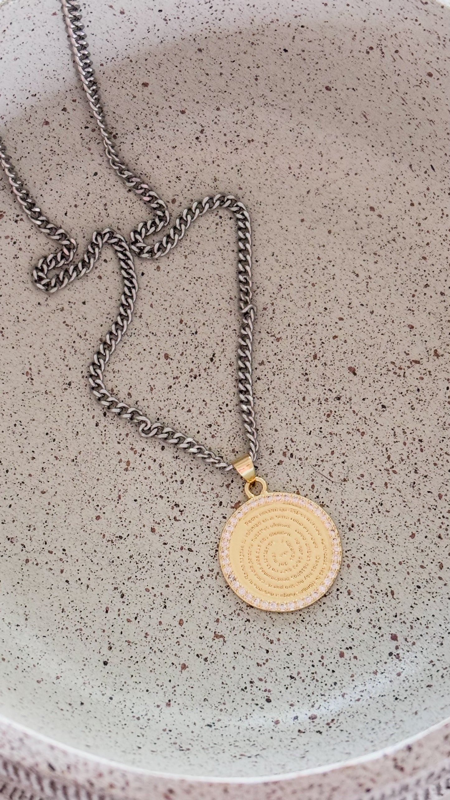 Shine Padre Nuestro Necklace