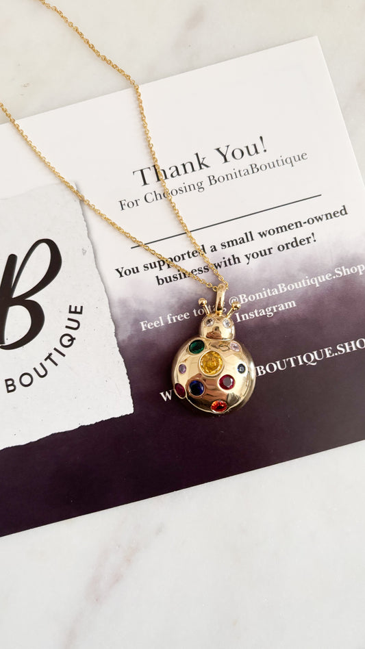 Ladybug Necklace