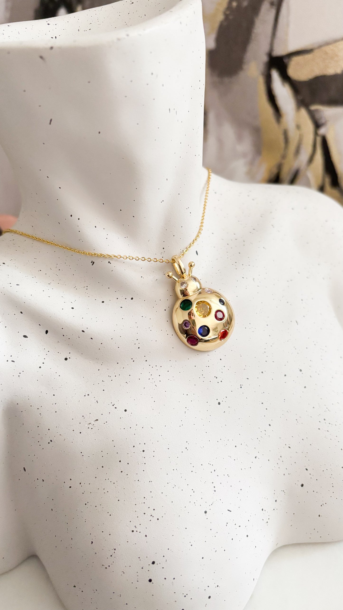 Ladybug Necklace