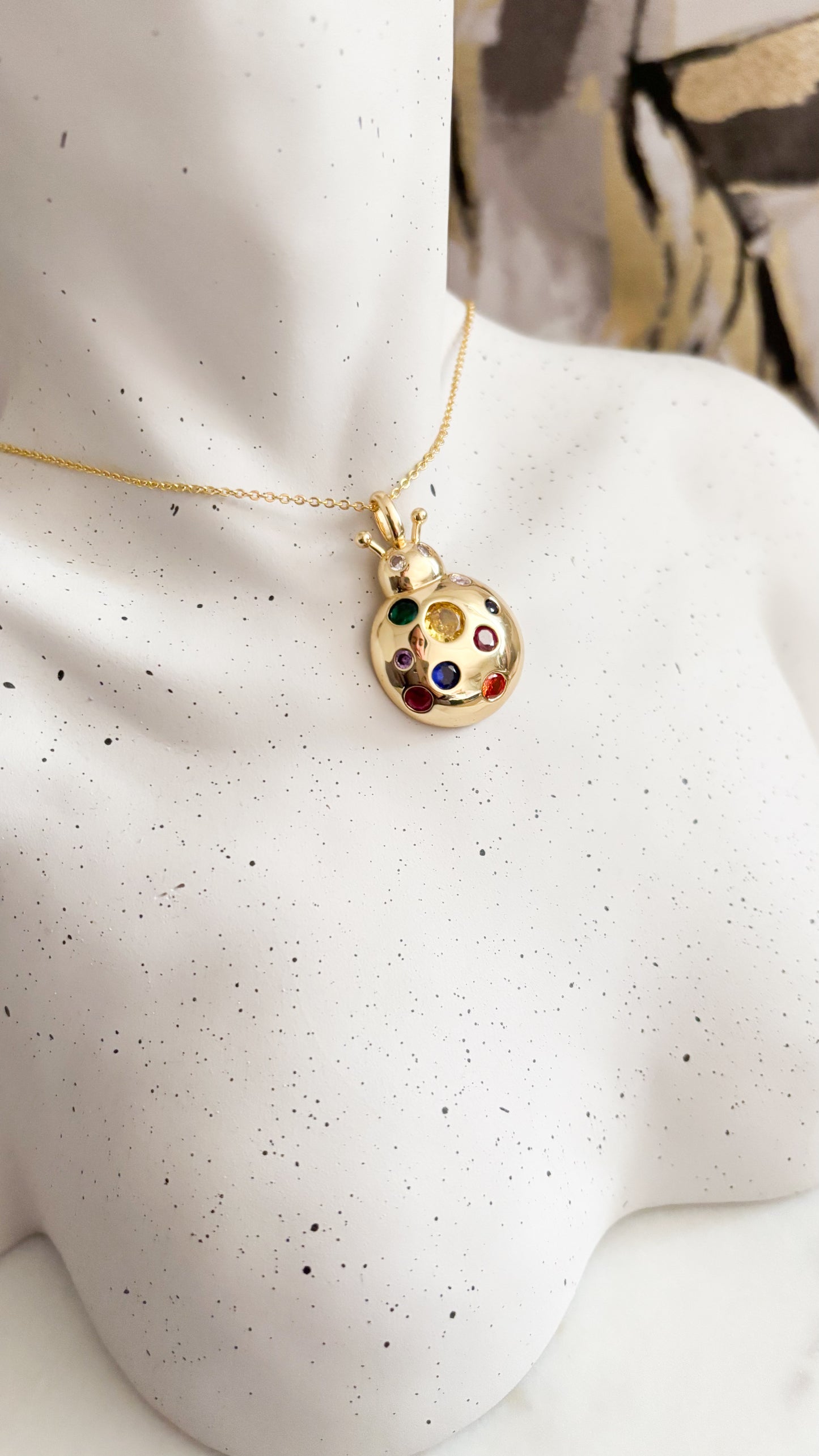 Ladybug Necklace