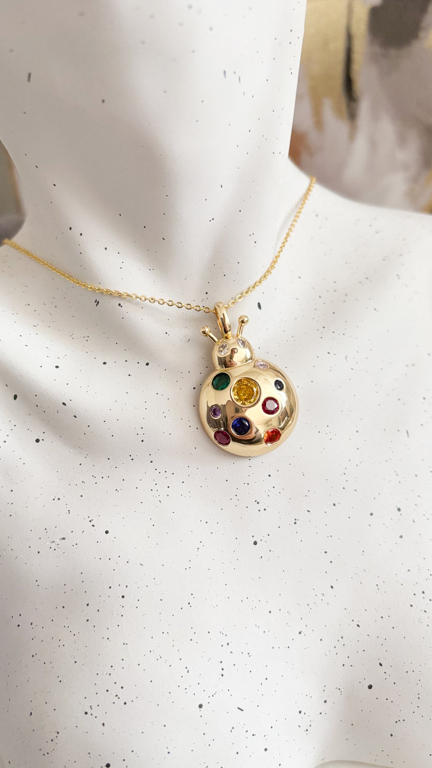 Ladybug Necklace