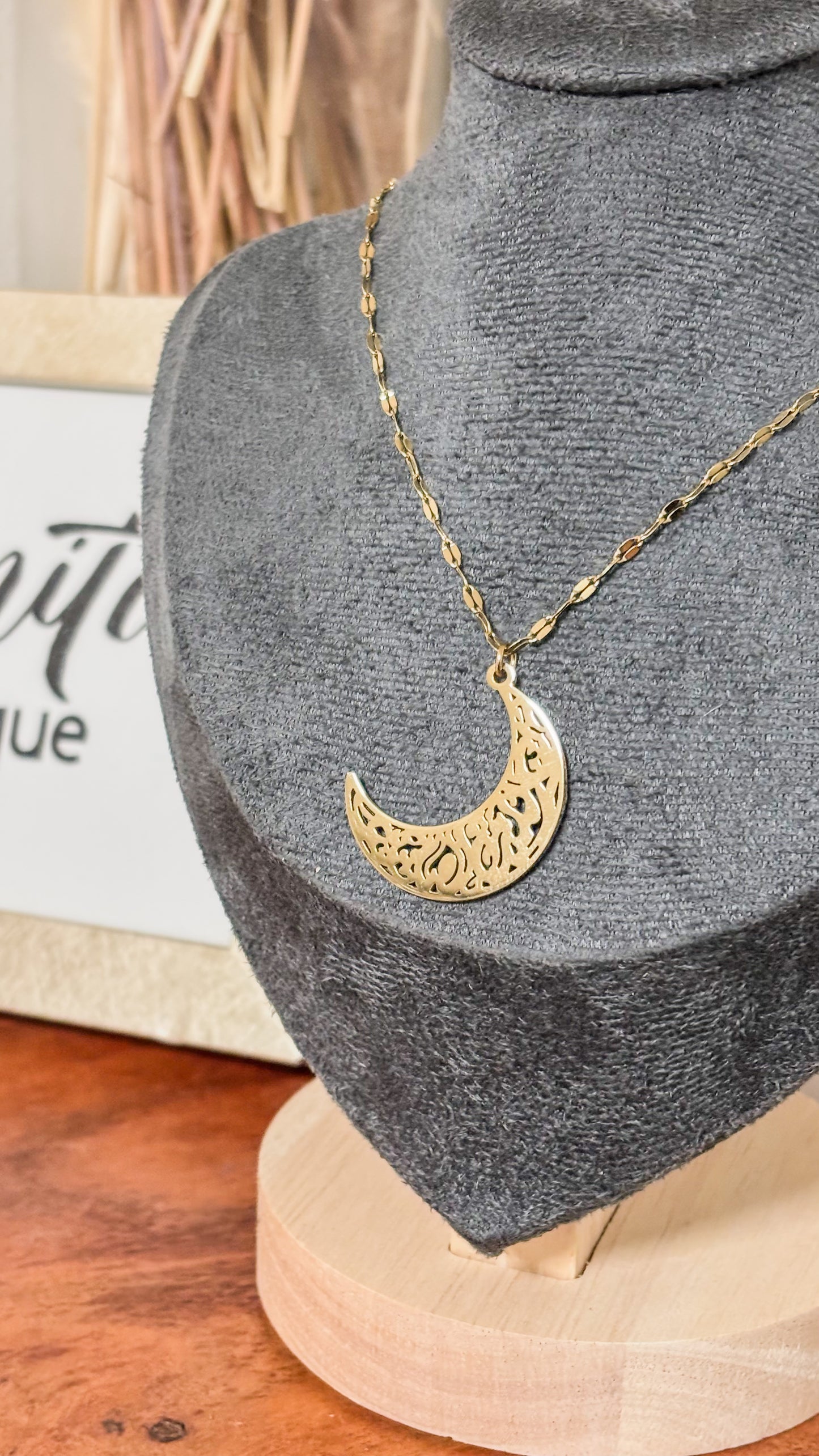 Midnight Moon Necklace