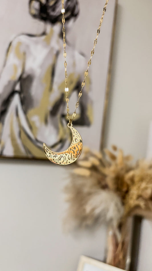 Midnight Moon Necklace