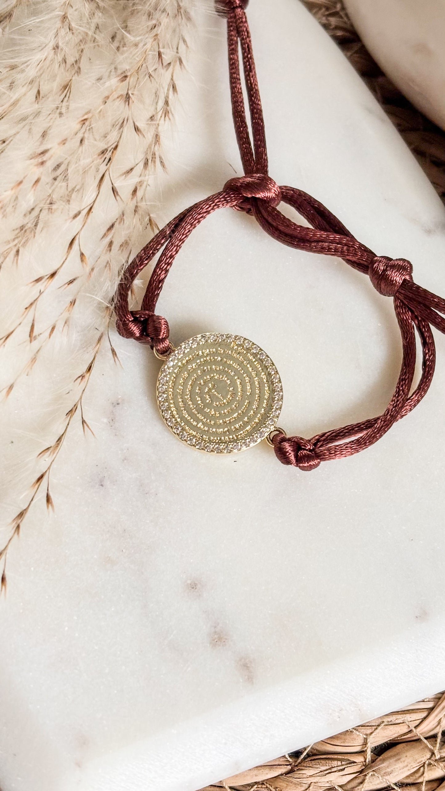 Padre Nuestro Satin Bracelet 2