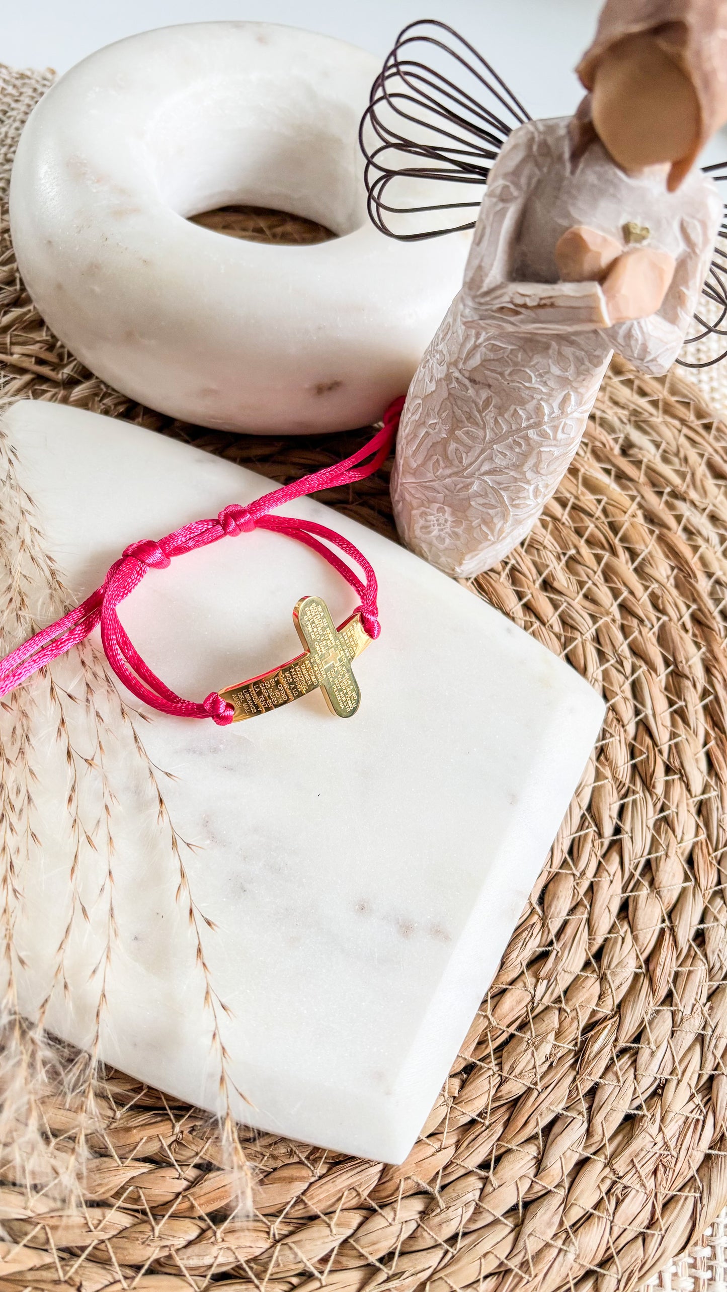 Padre Nuestro Satin Bracelet