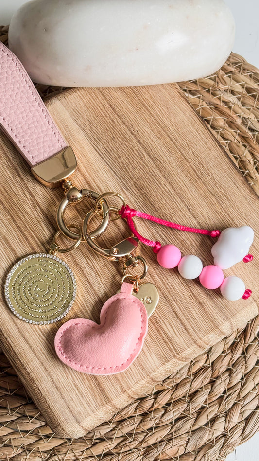 Medallion Padre Nuestro KeyChain