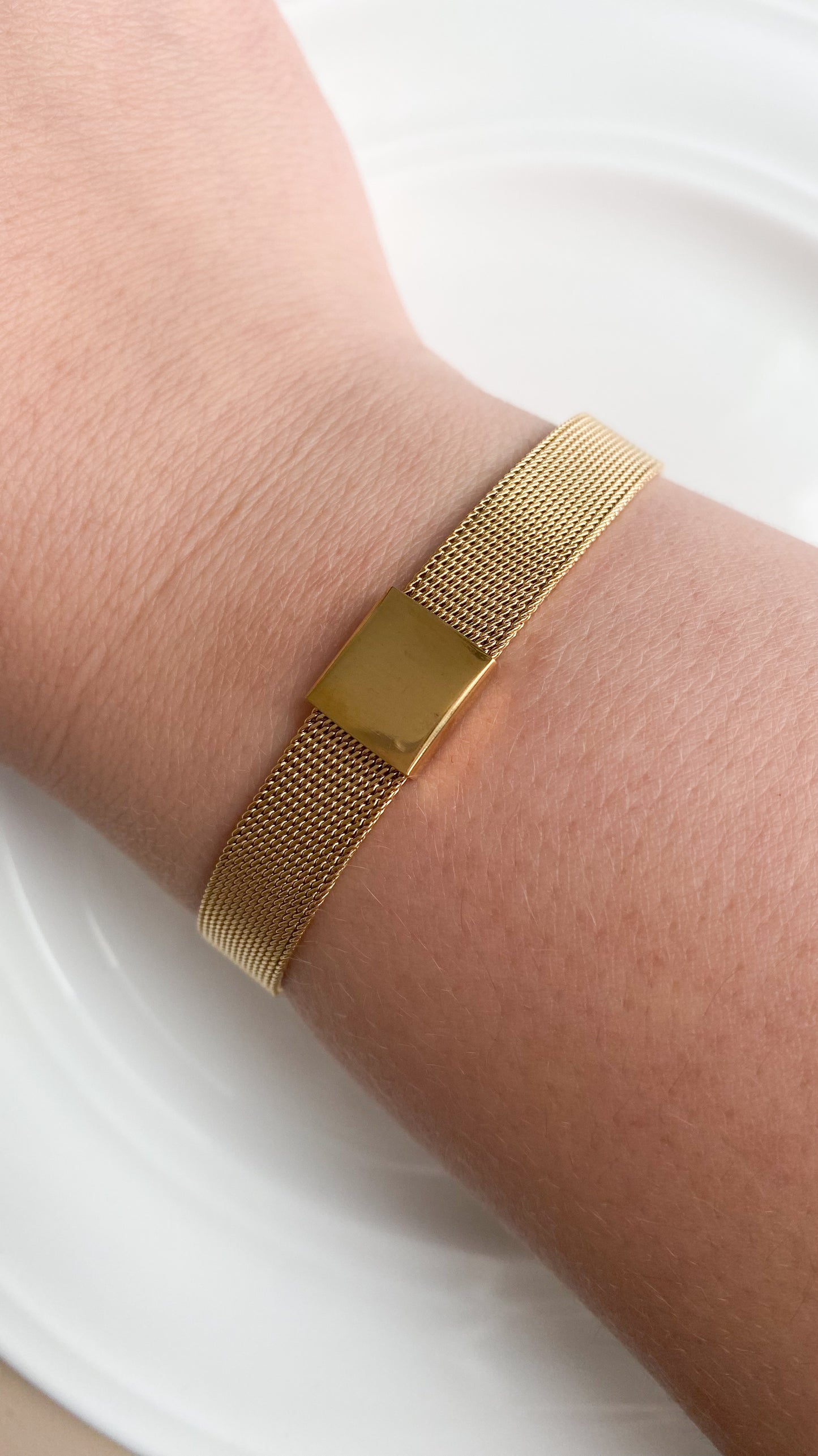 Golden Belt Bracelet