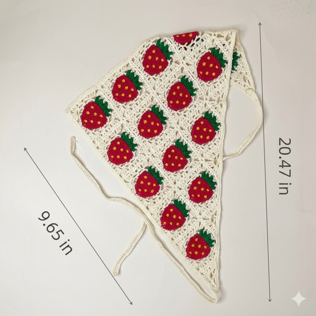 Strawberry Bandana