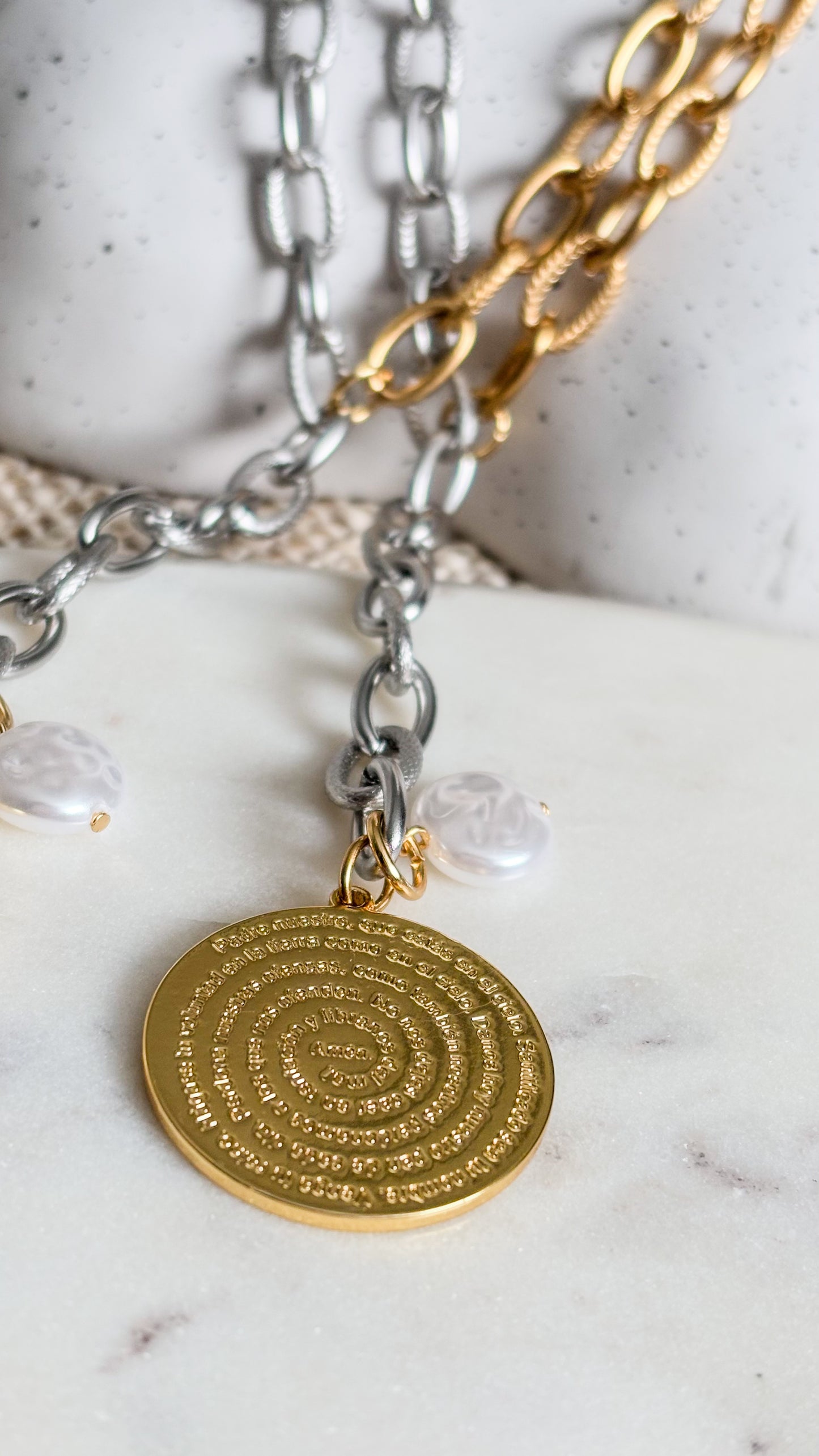 Padre Nuestro Necklace 3