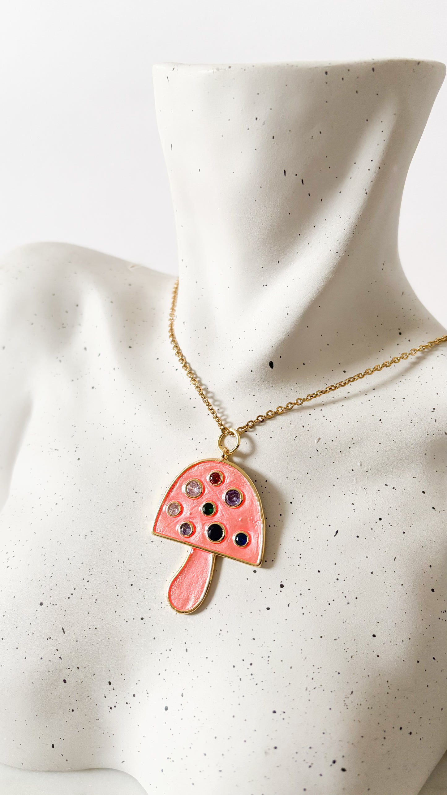 Mushroom Necklace