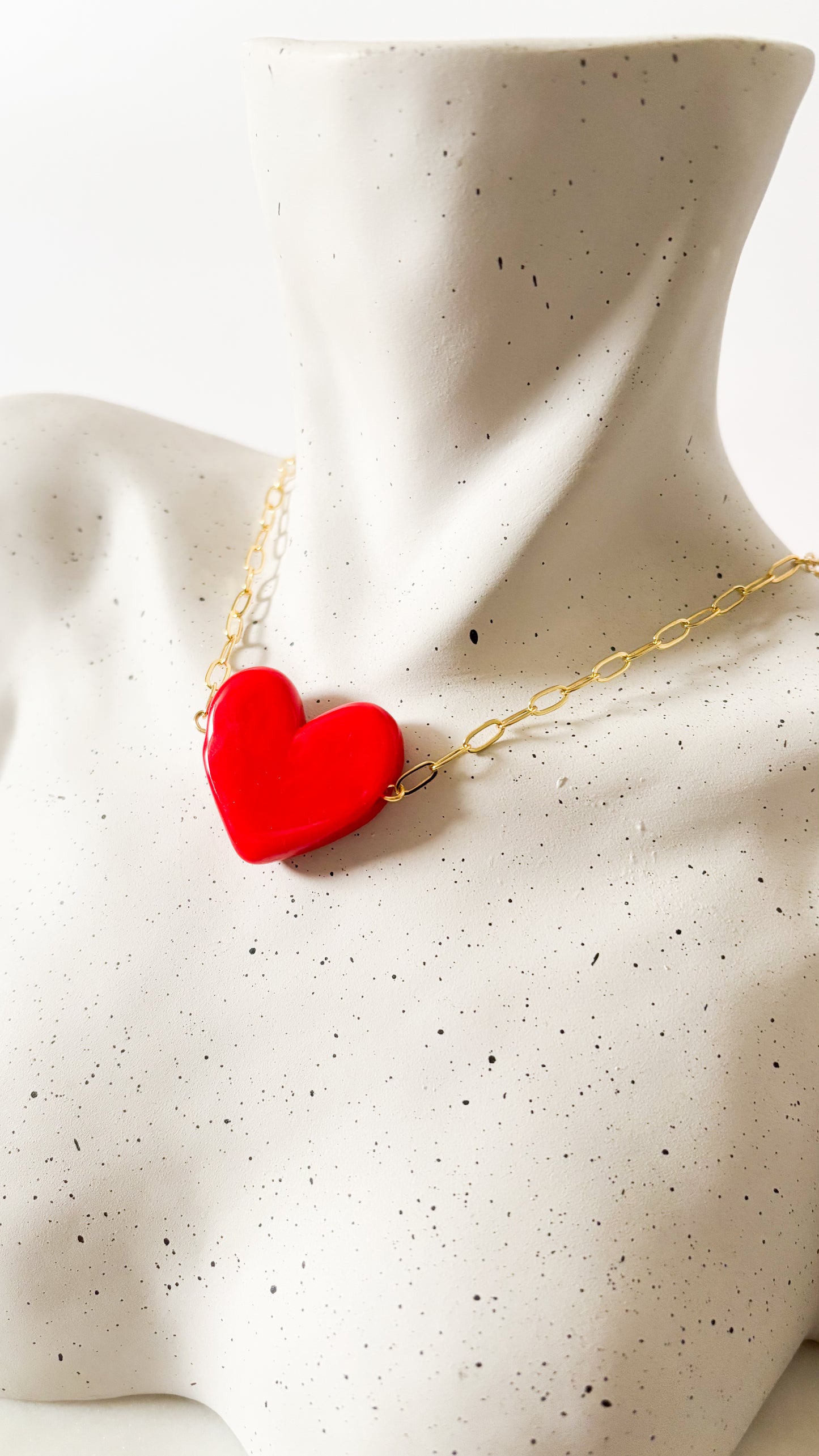 Red Heart Necklace