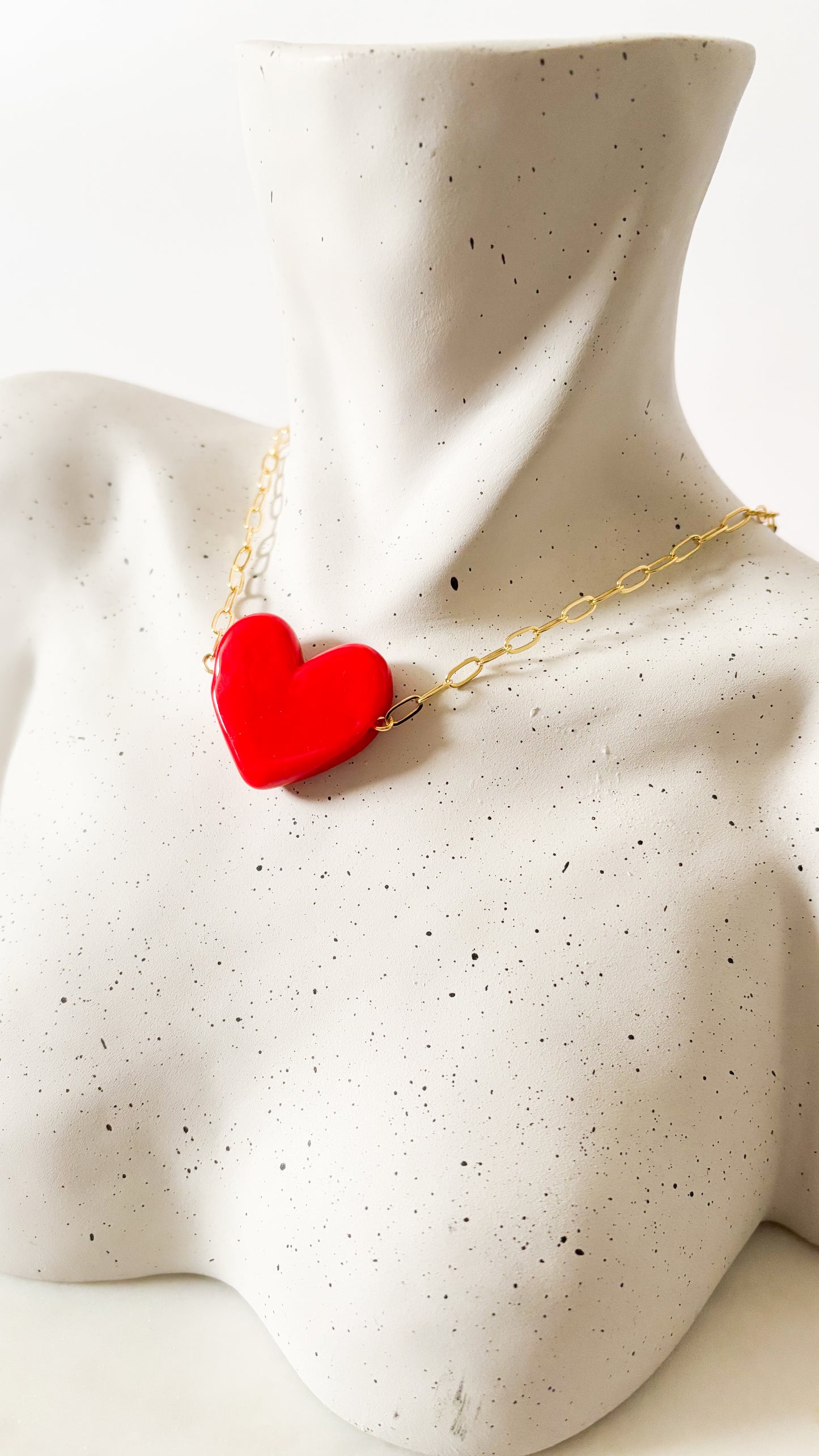 Red Heart Necklace