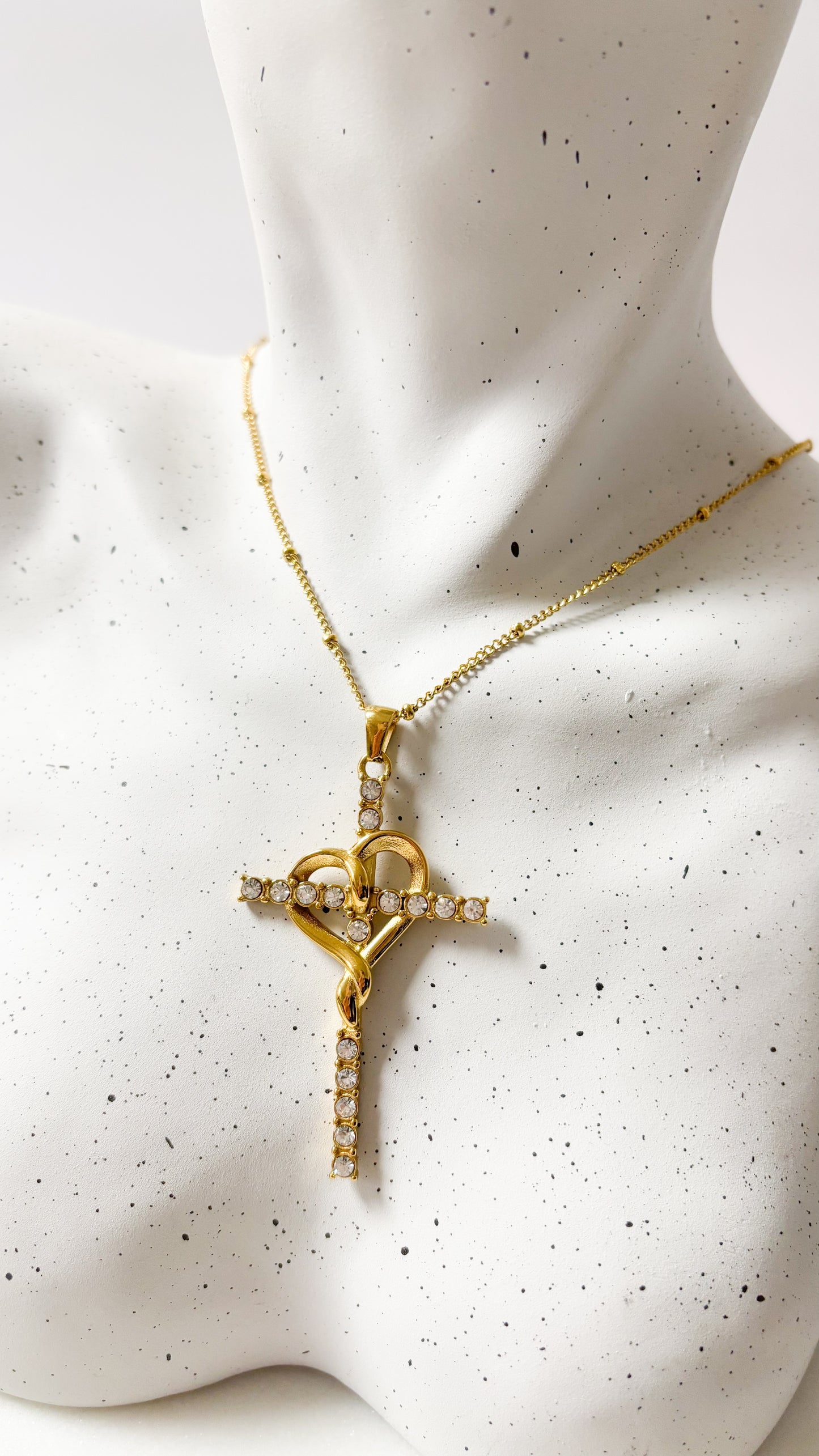 Teodora Cross Necklace