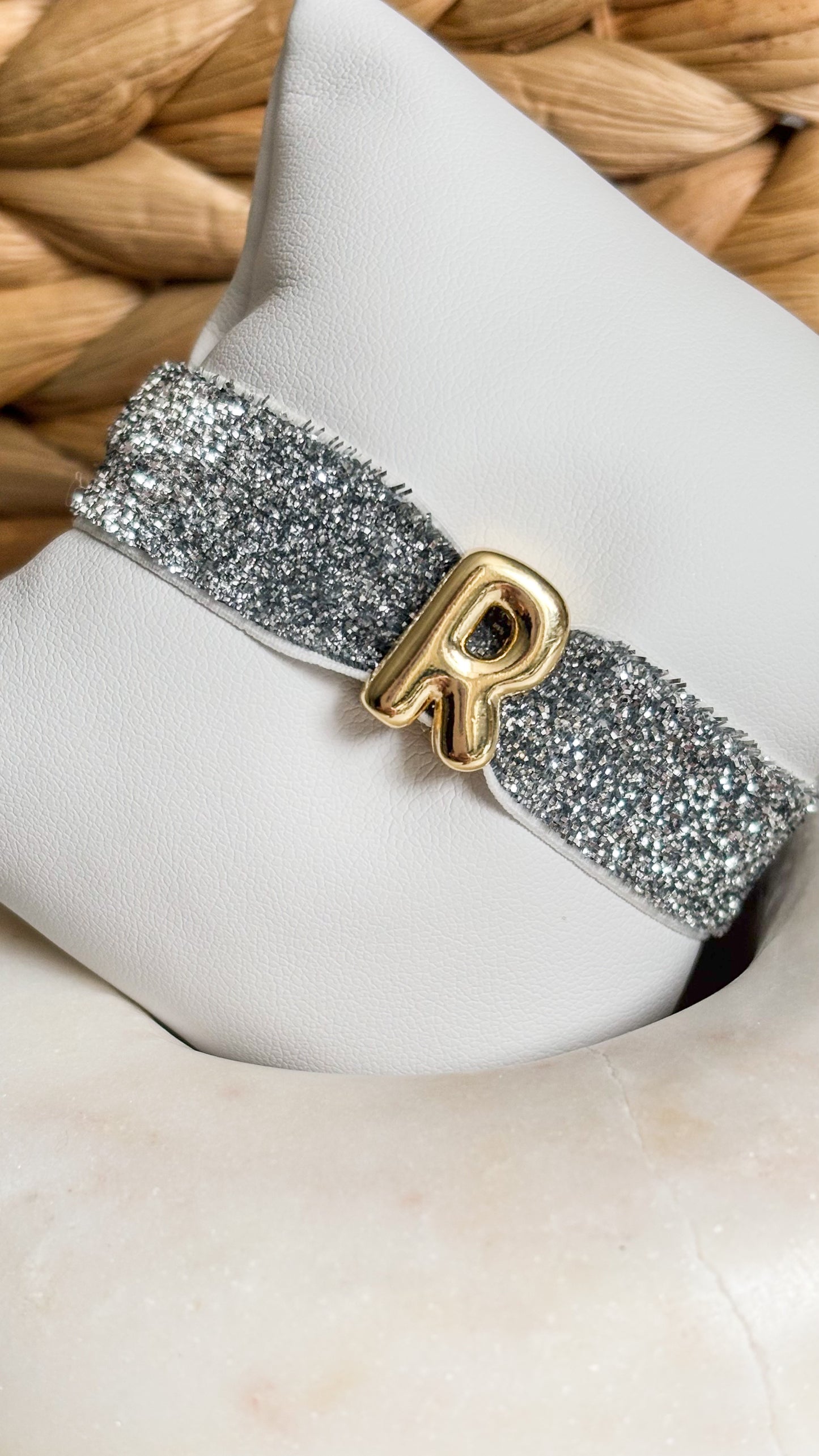 Initial Band Bracelet