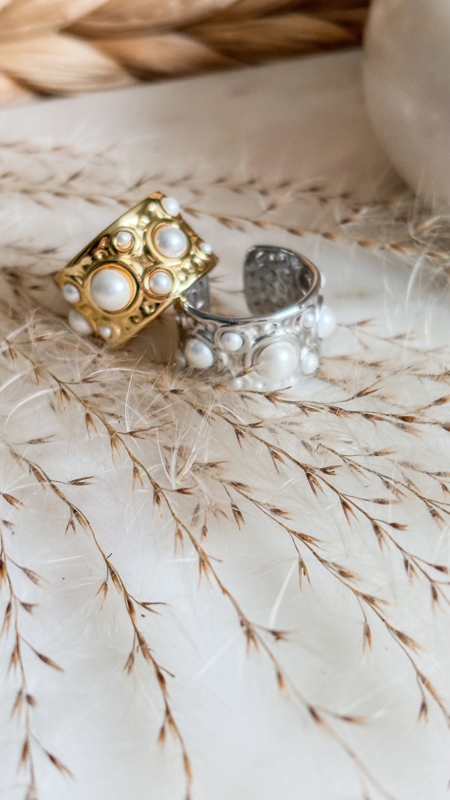 Perlas Rings