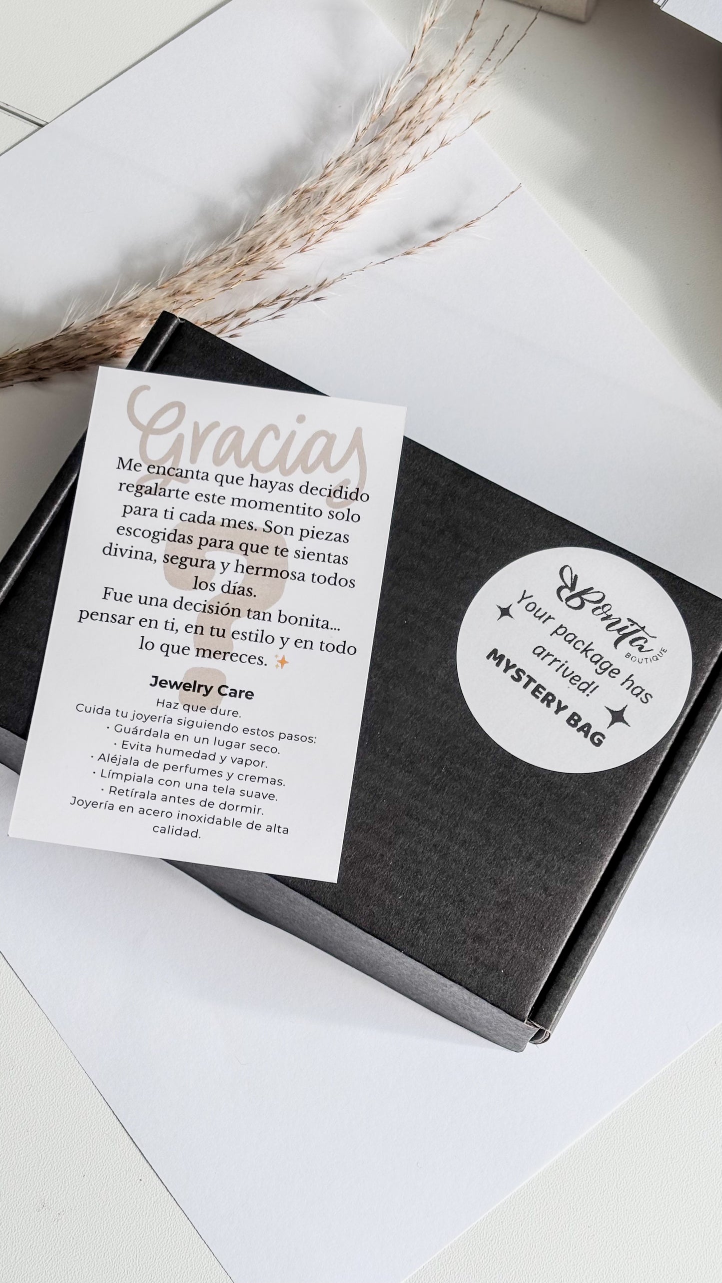 MYSTERY BAG - SUSCRIPCIÓN MENSUAL DE JOYERÍA
