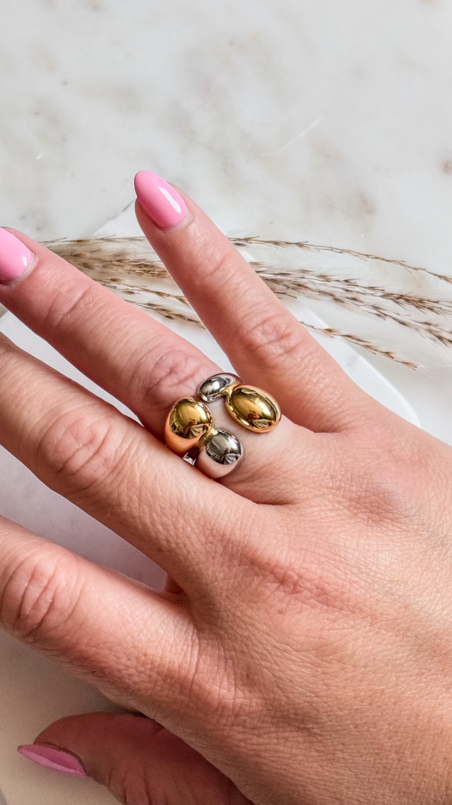 Aveline Bicolor Ring