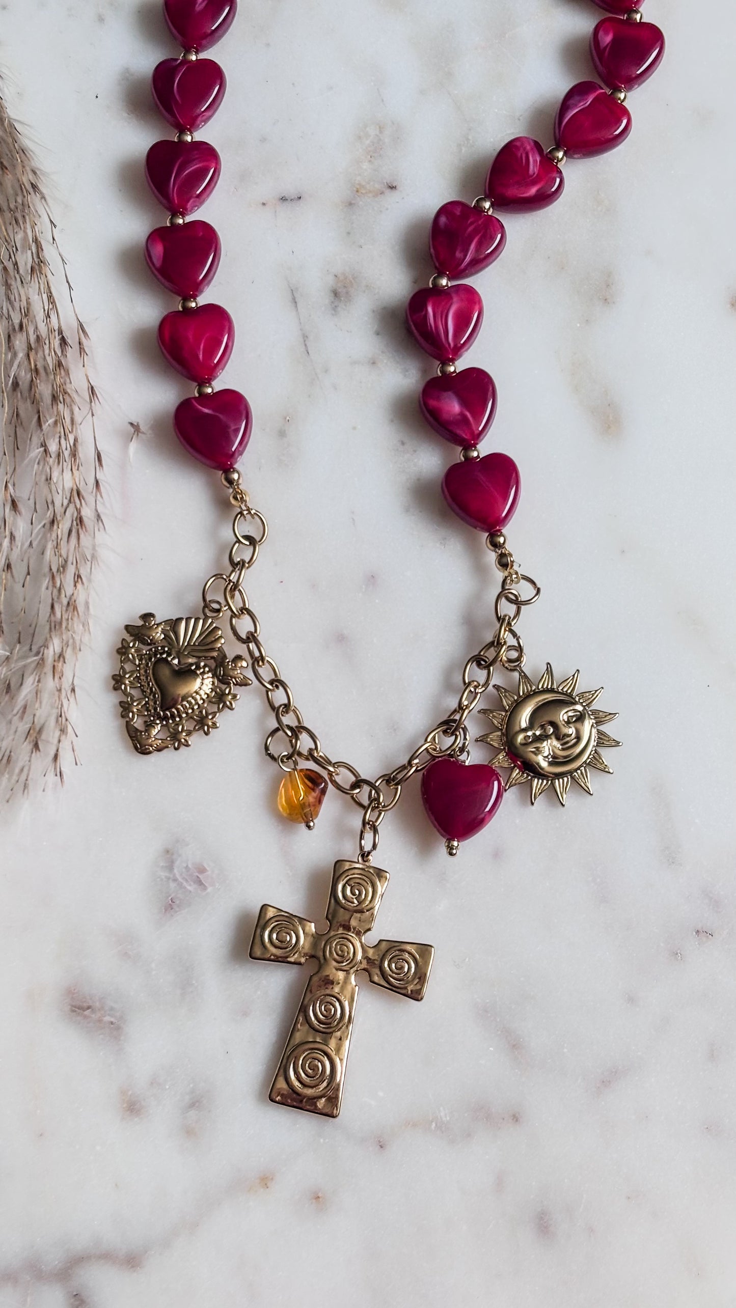 Red Heart Necklace