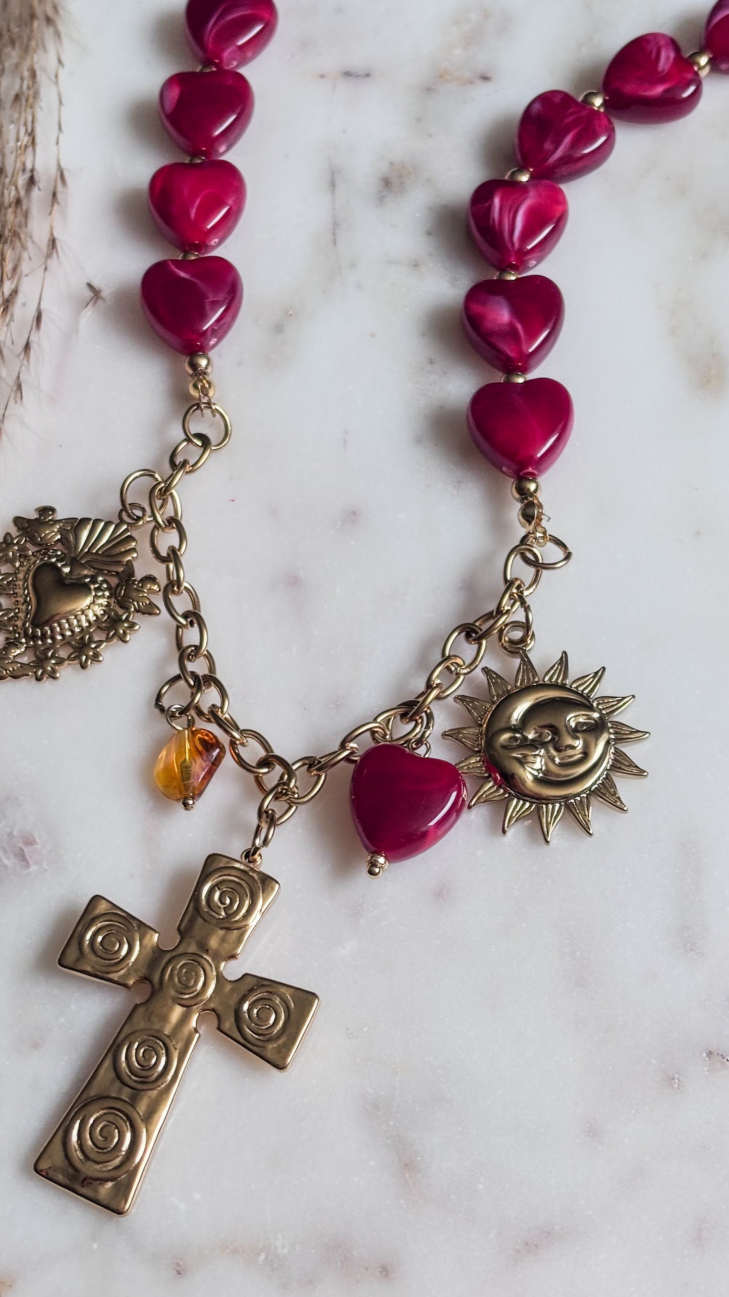 Red Heart Necklace