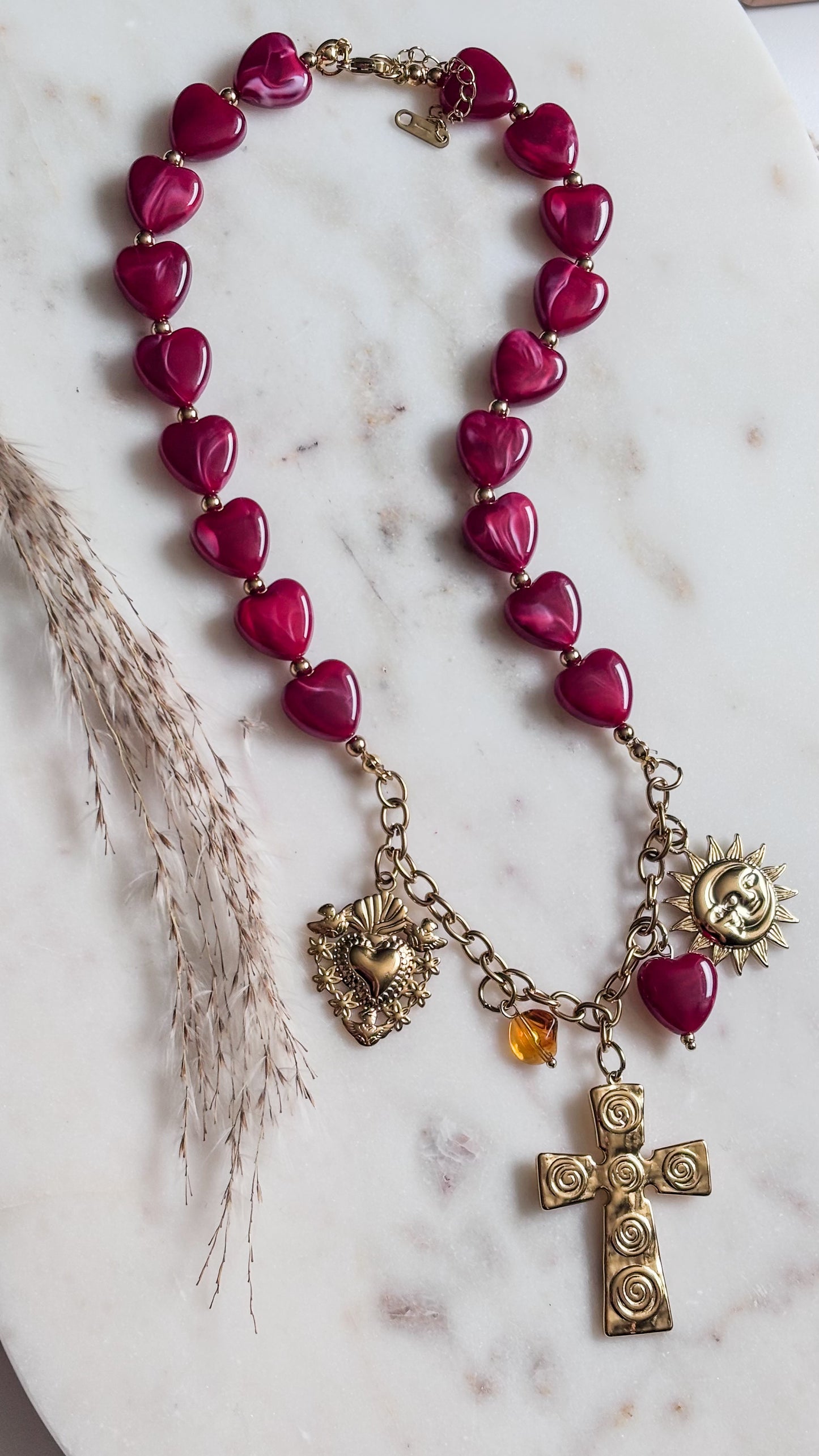 Red Heart Necklace