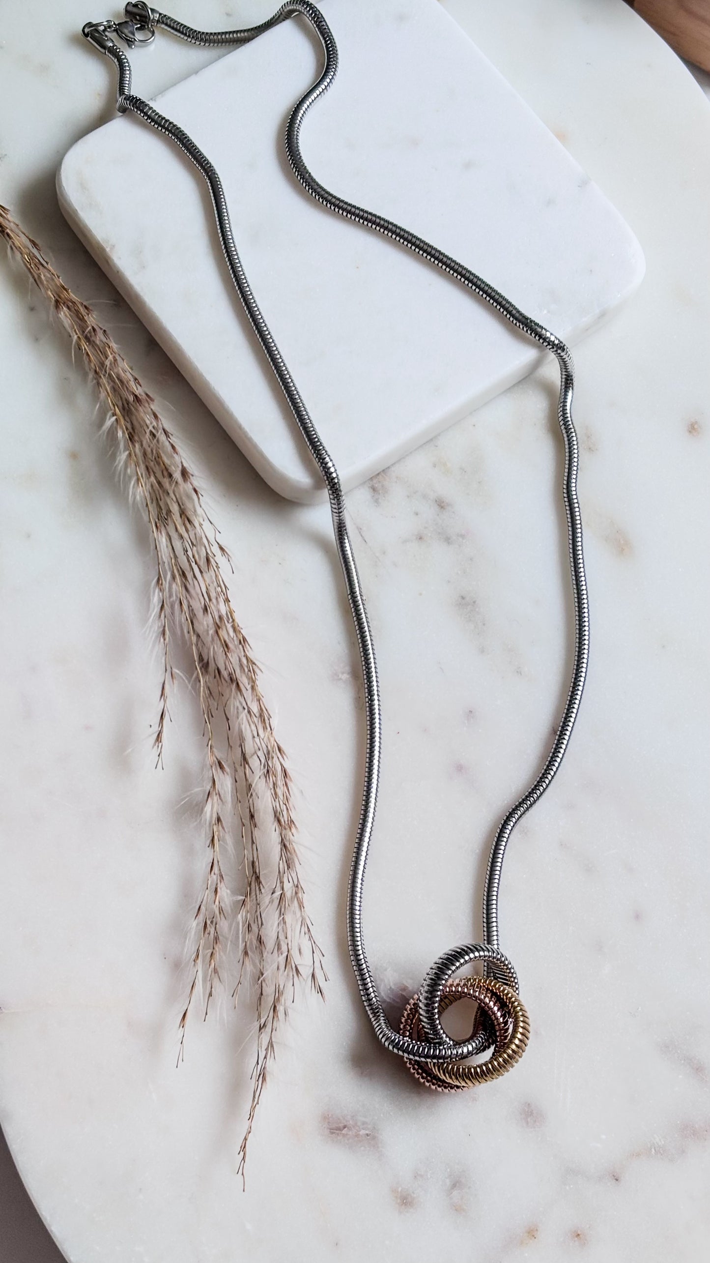 Tri-color Necklace