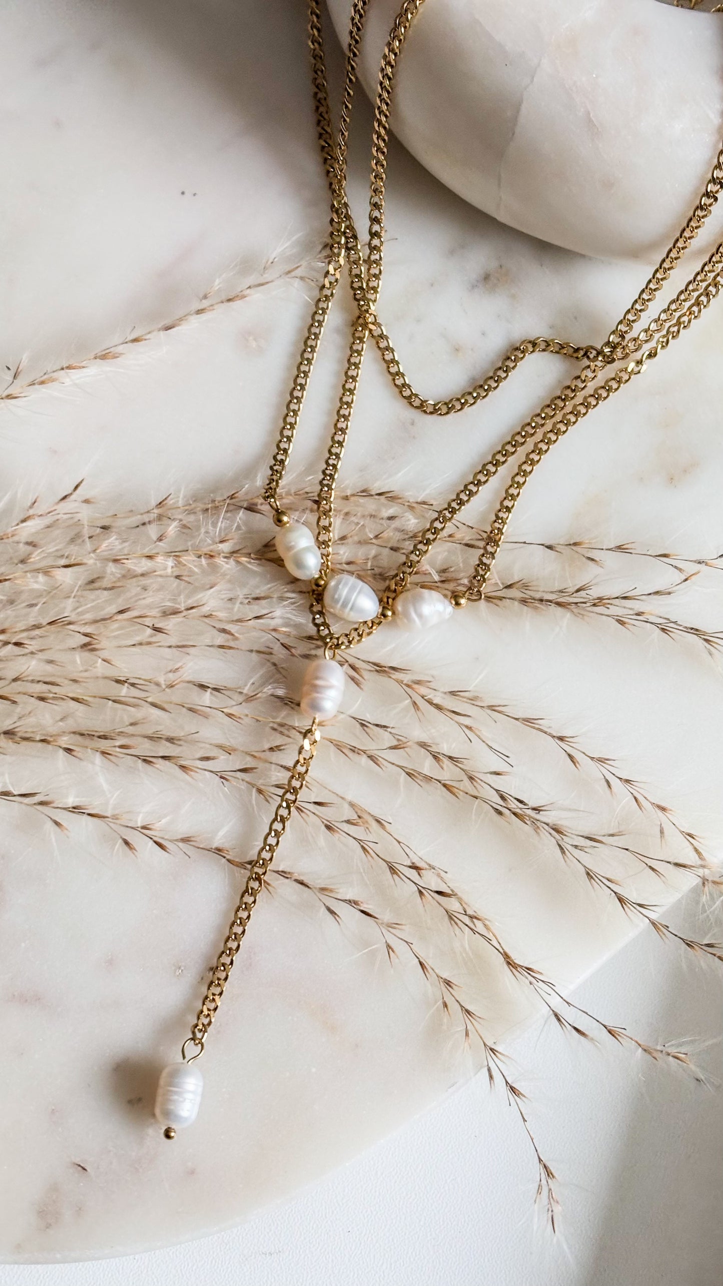 Golden  3 in 1 Layers Necklace