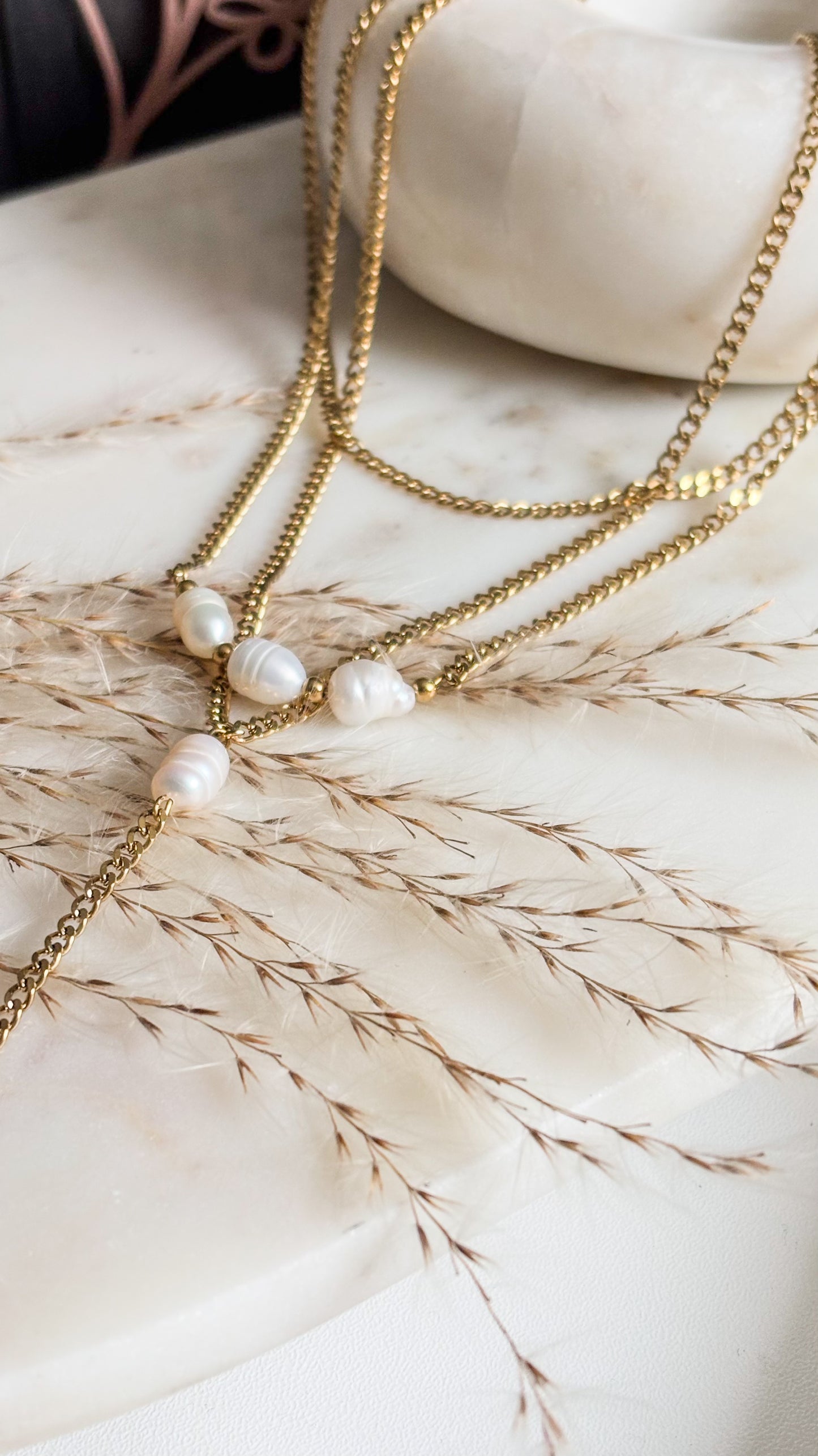 Golden  3 in 1 Layers Necklace
