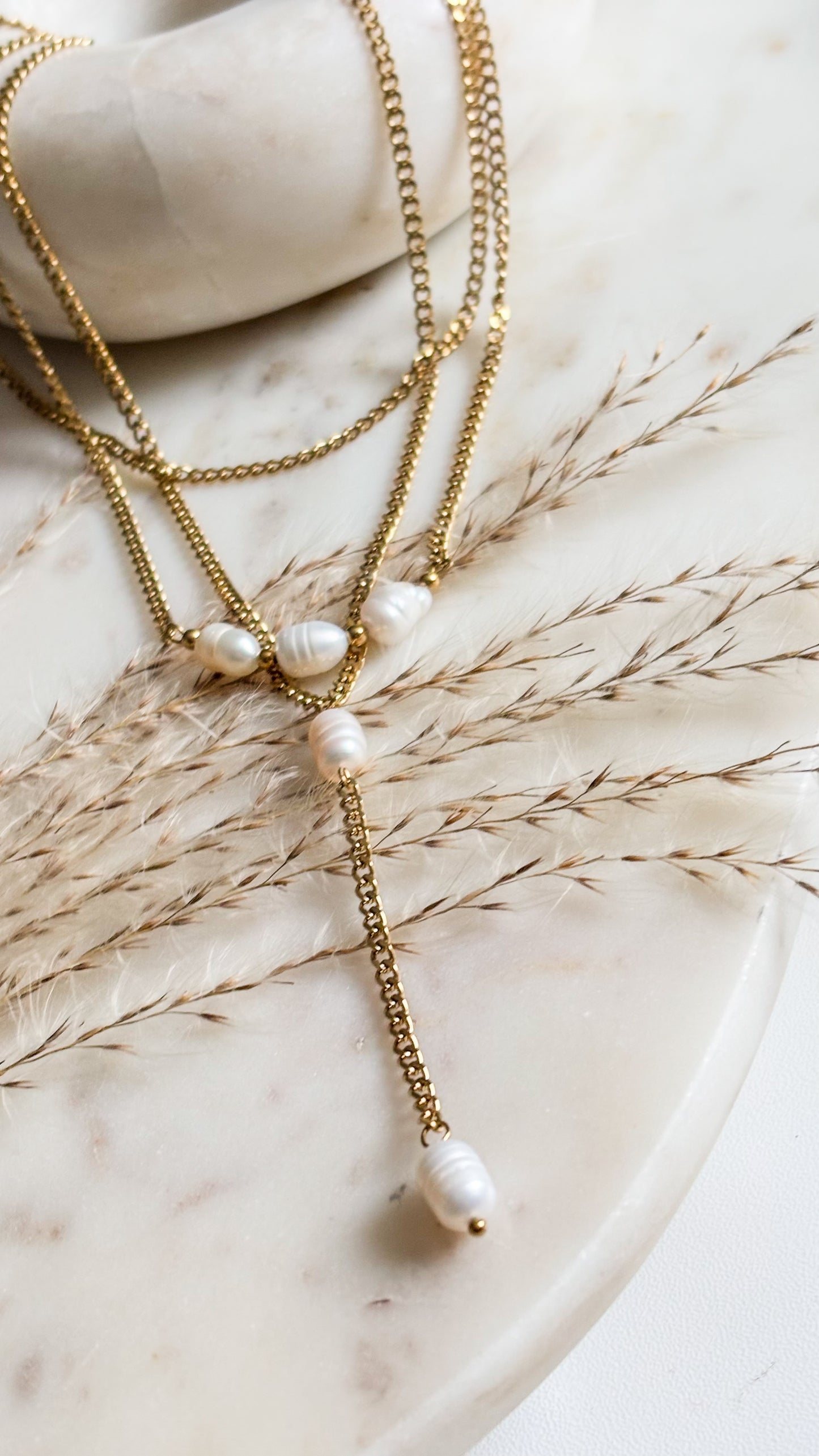 Golden  3 in 1 Layers Necklace