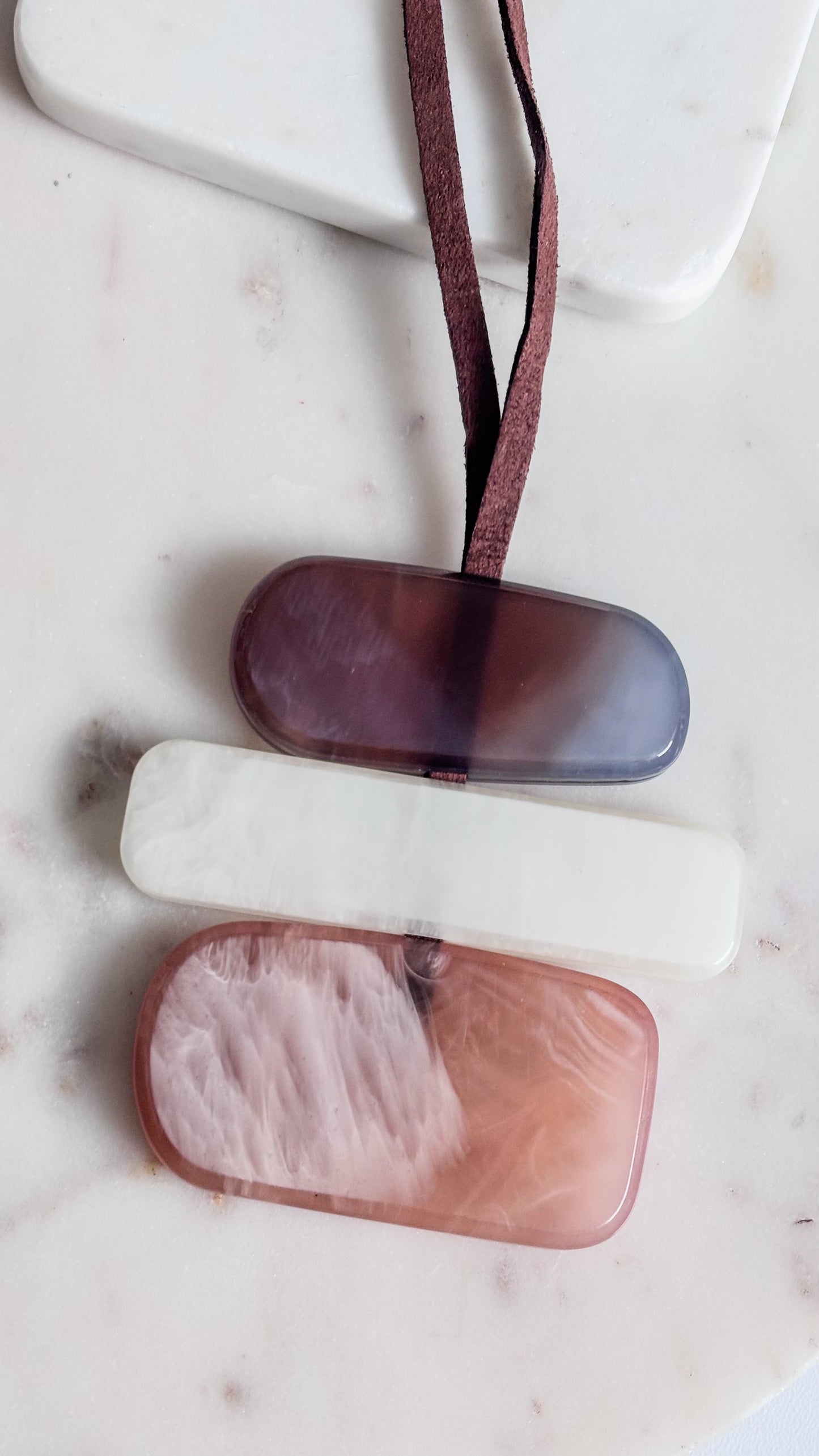 Brown Velvet Necklace