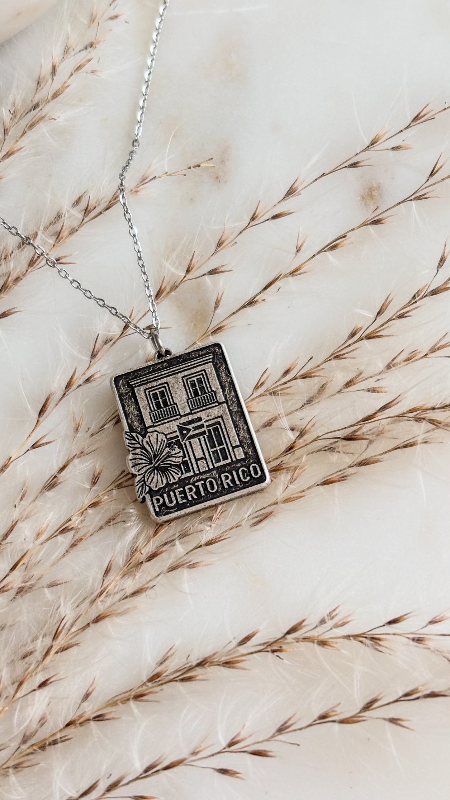 Mi Casita Necklace Silver