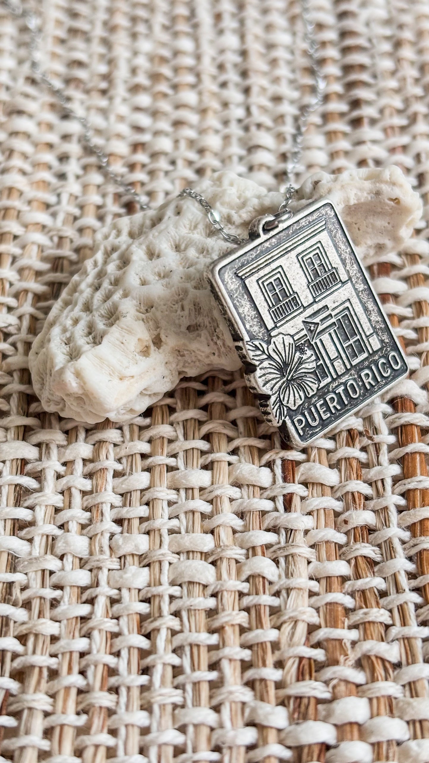 Mi Casita Necklace Silver