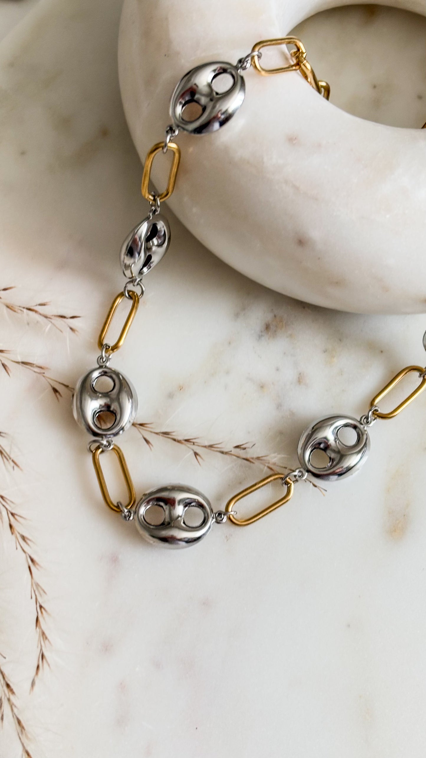 GG Necklace Bicolor
