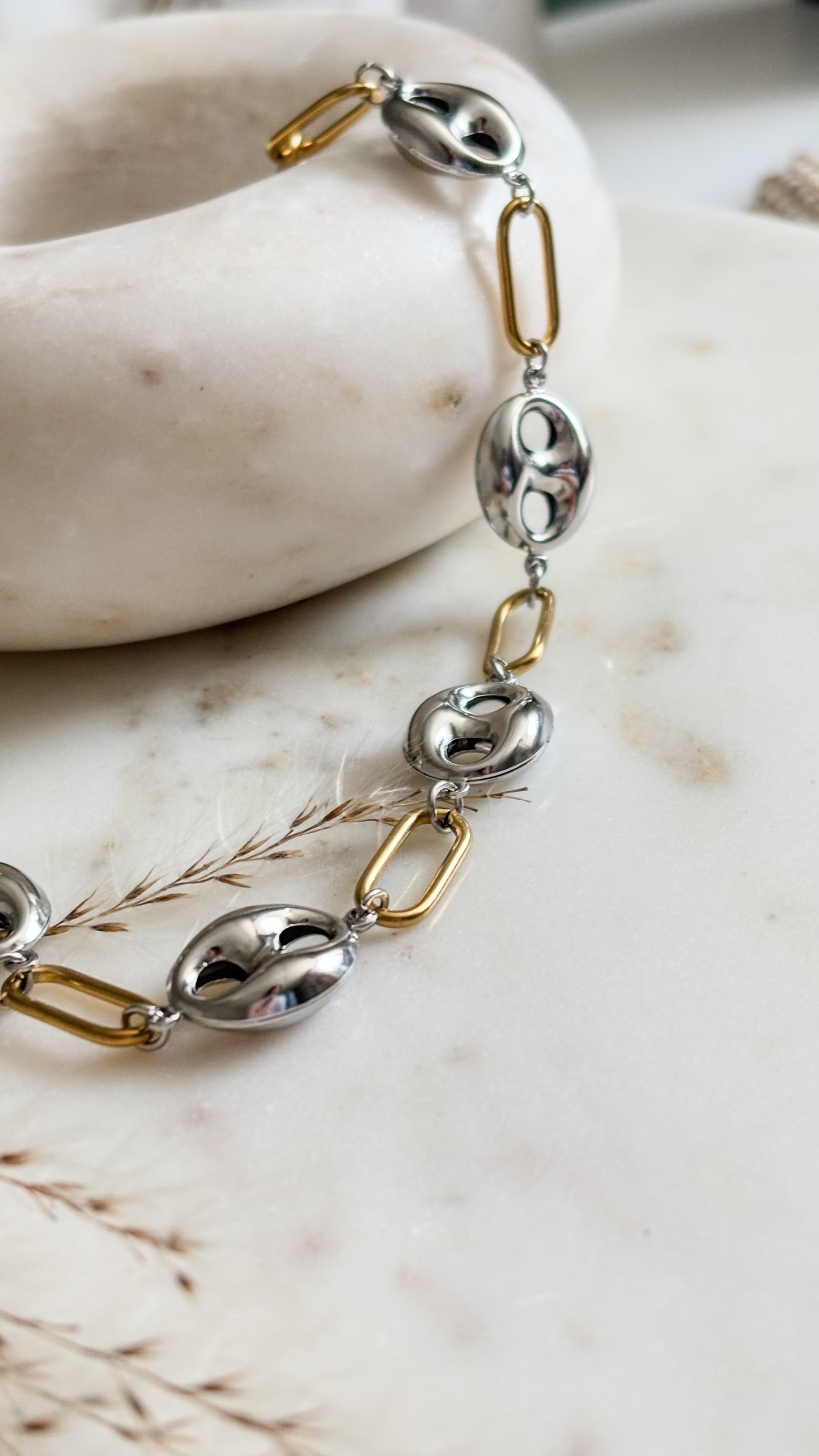GG Necklace Bicolor