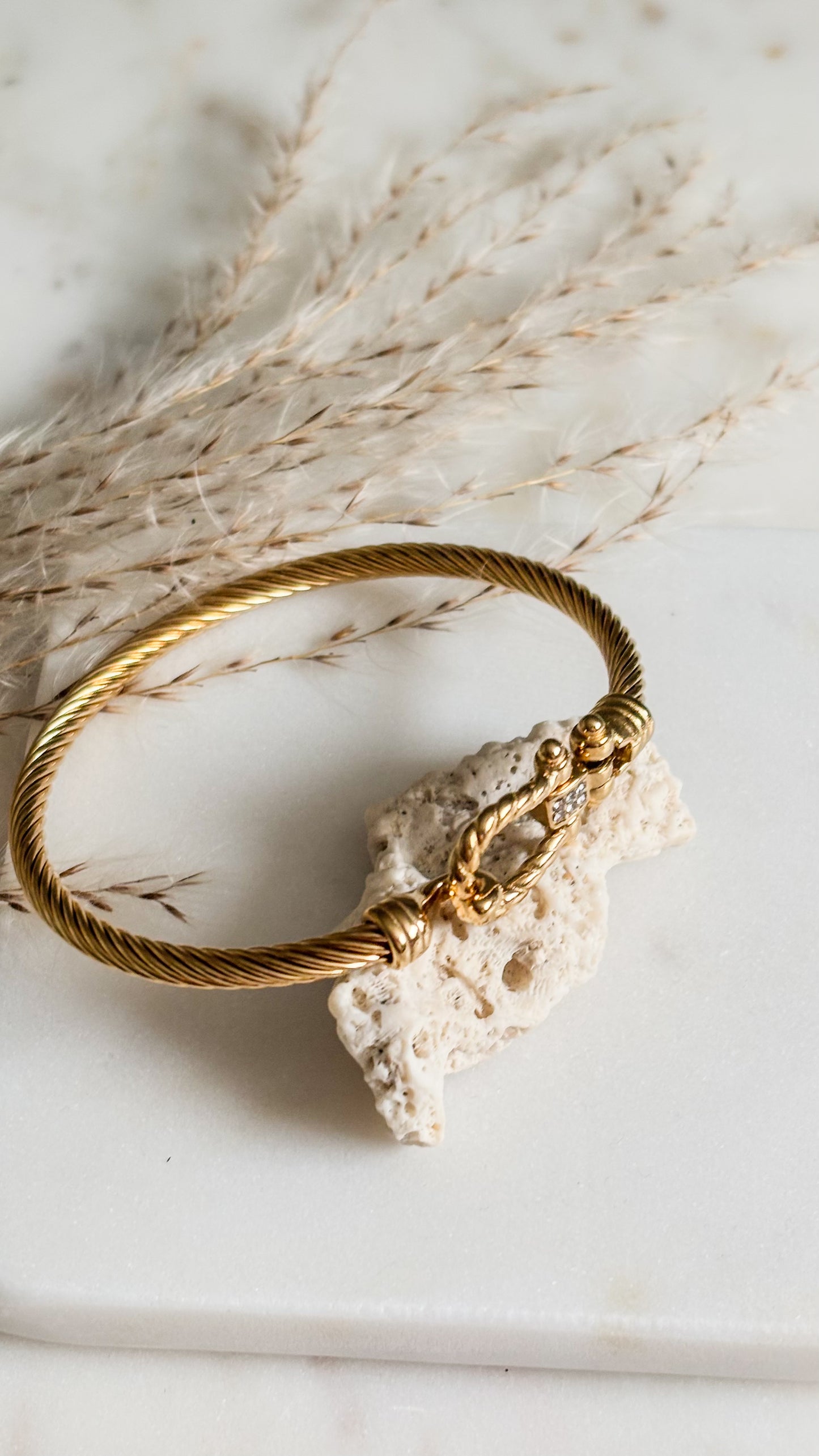 Golden Aura Bangle