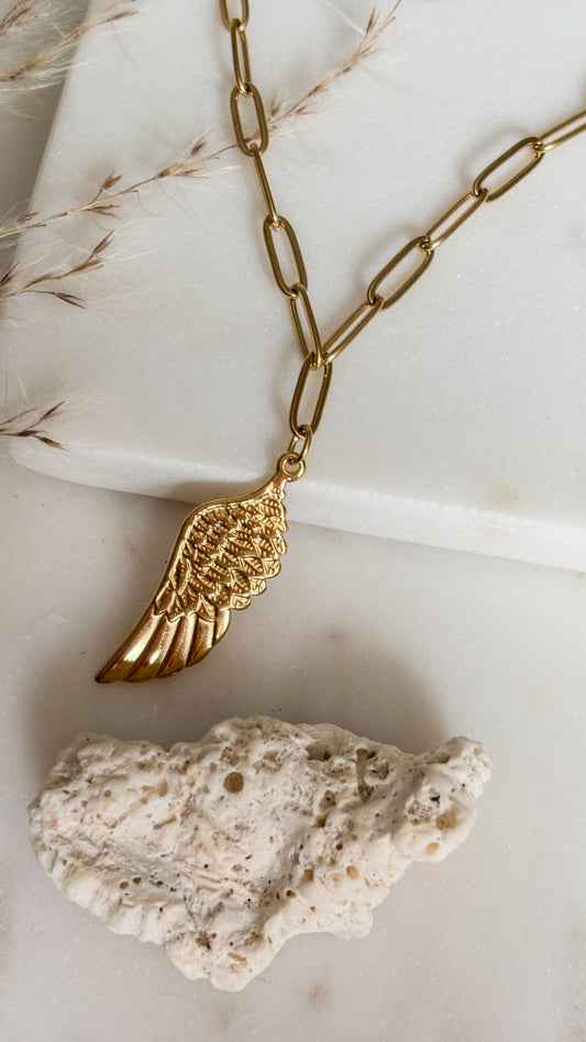 Heavenly Wing Necklace