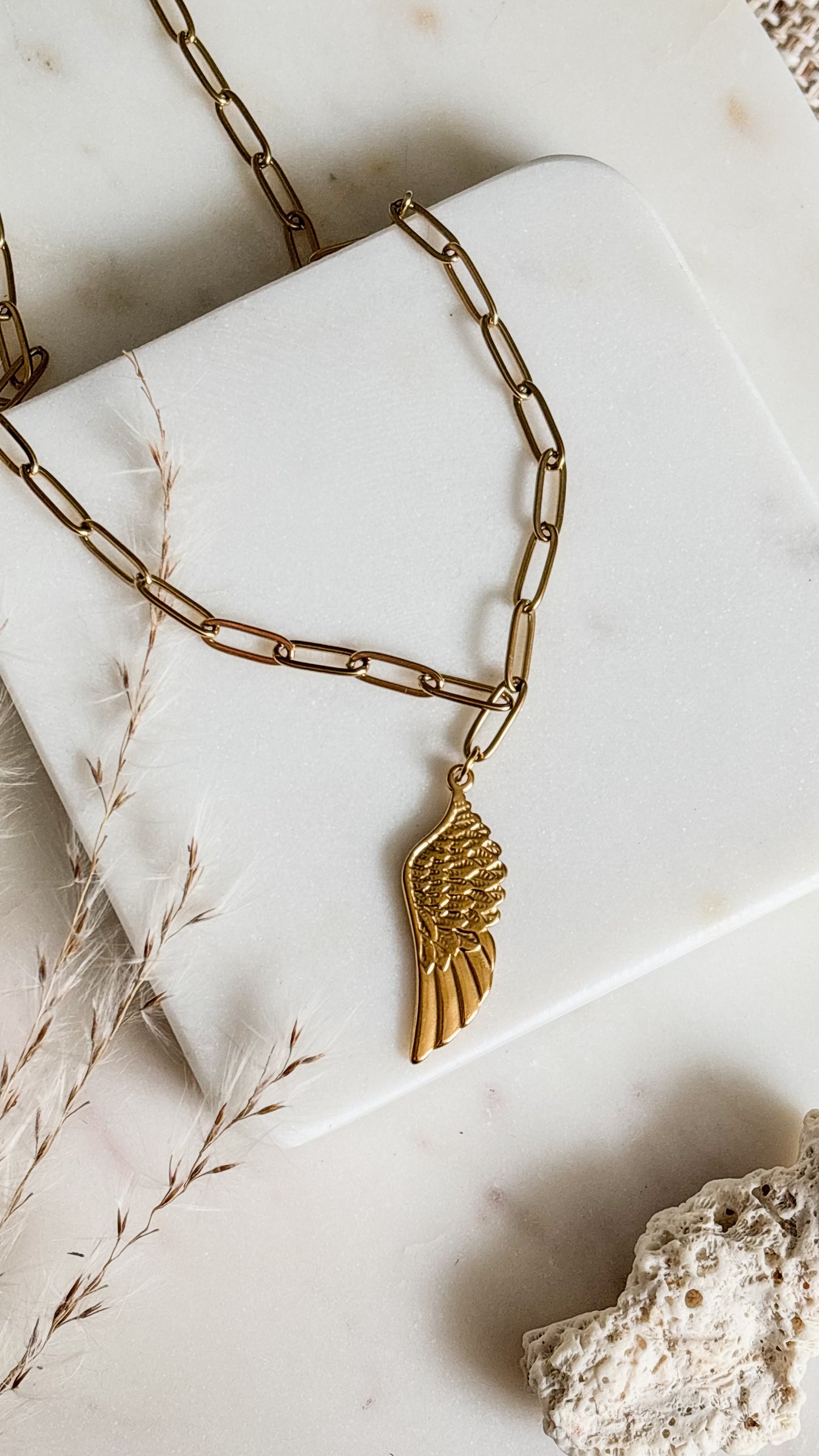 Heavenly Wing Necklace