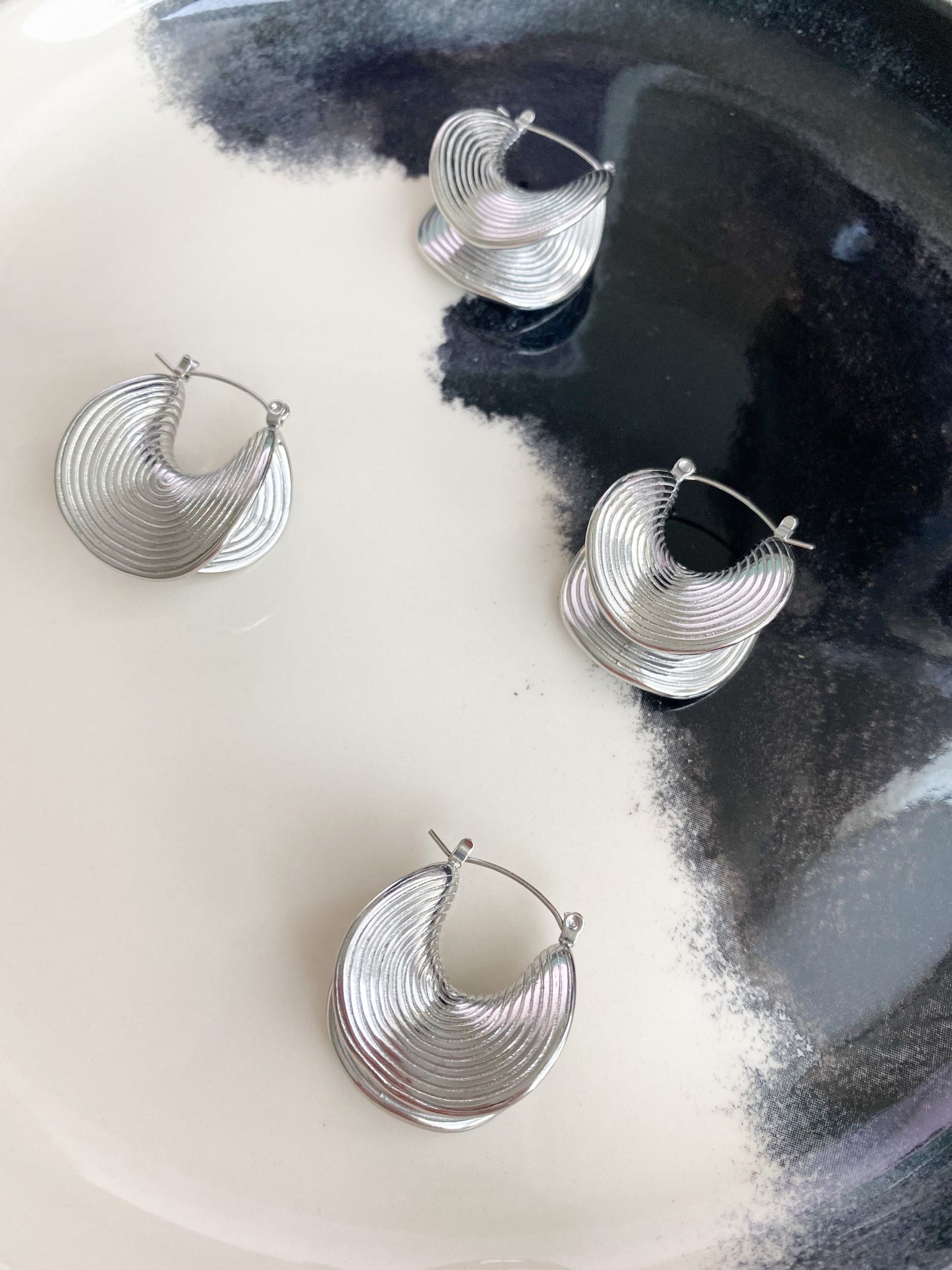 Lorena Silver Earrings