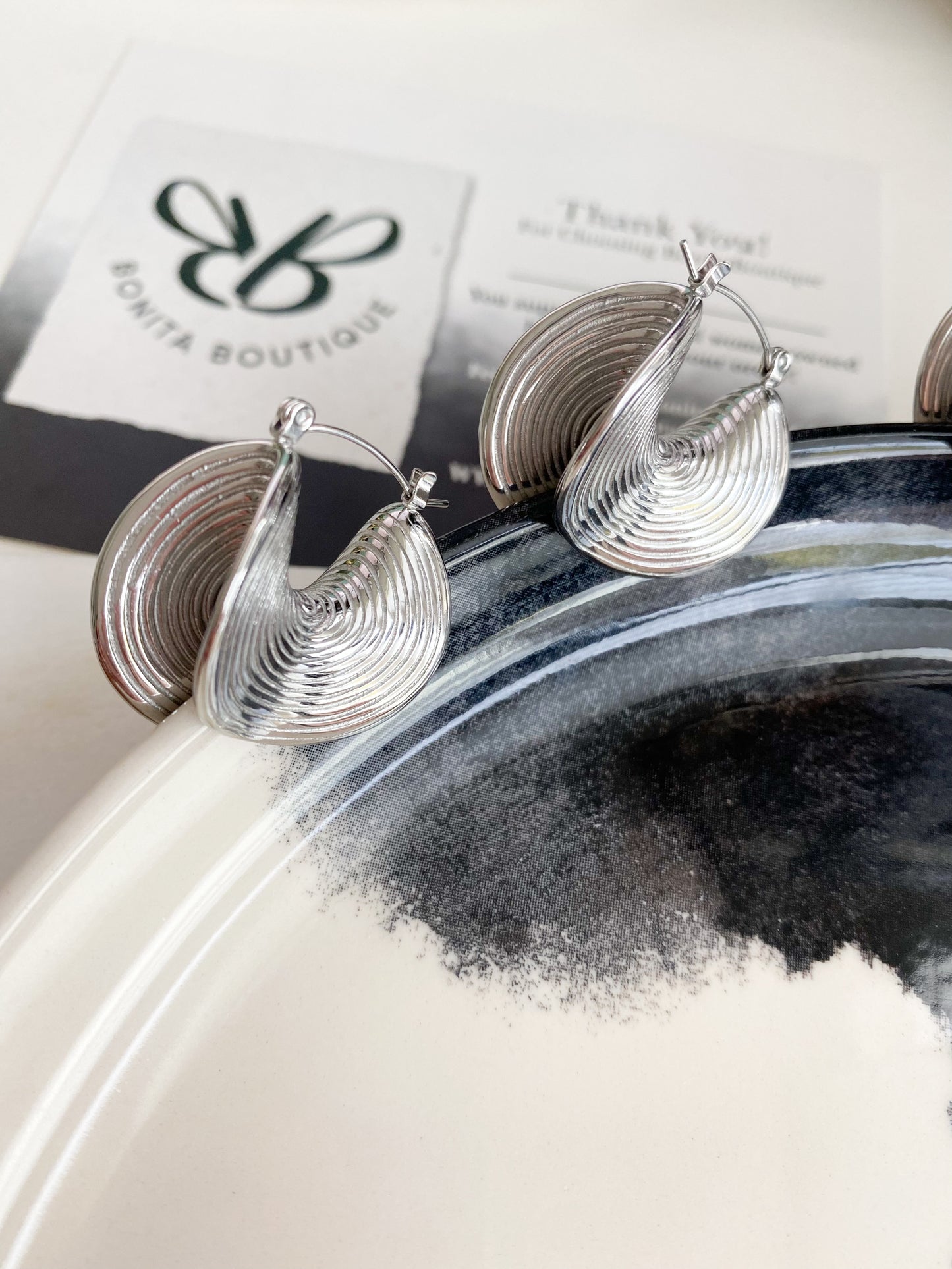 Lorena Silver Earrings