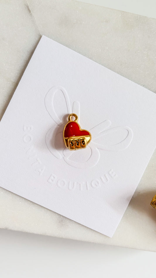 Heart Lock Charm