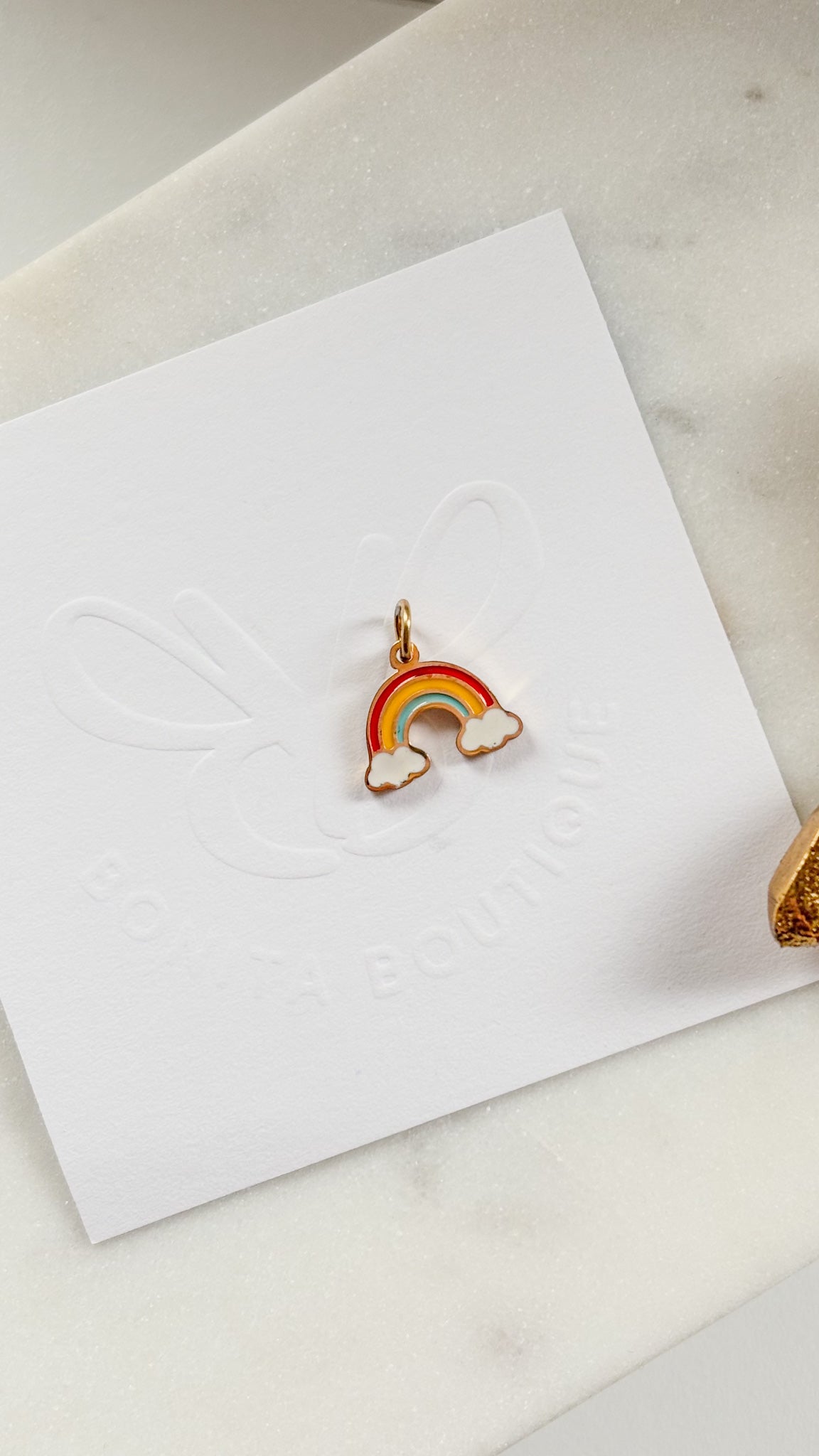 Tiny Rainbow Charm