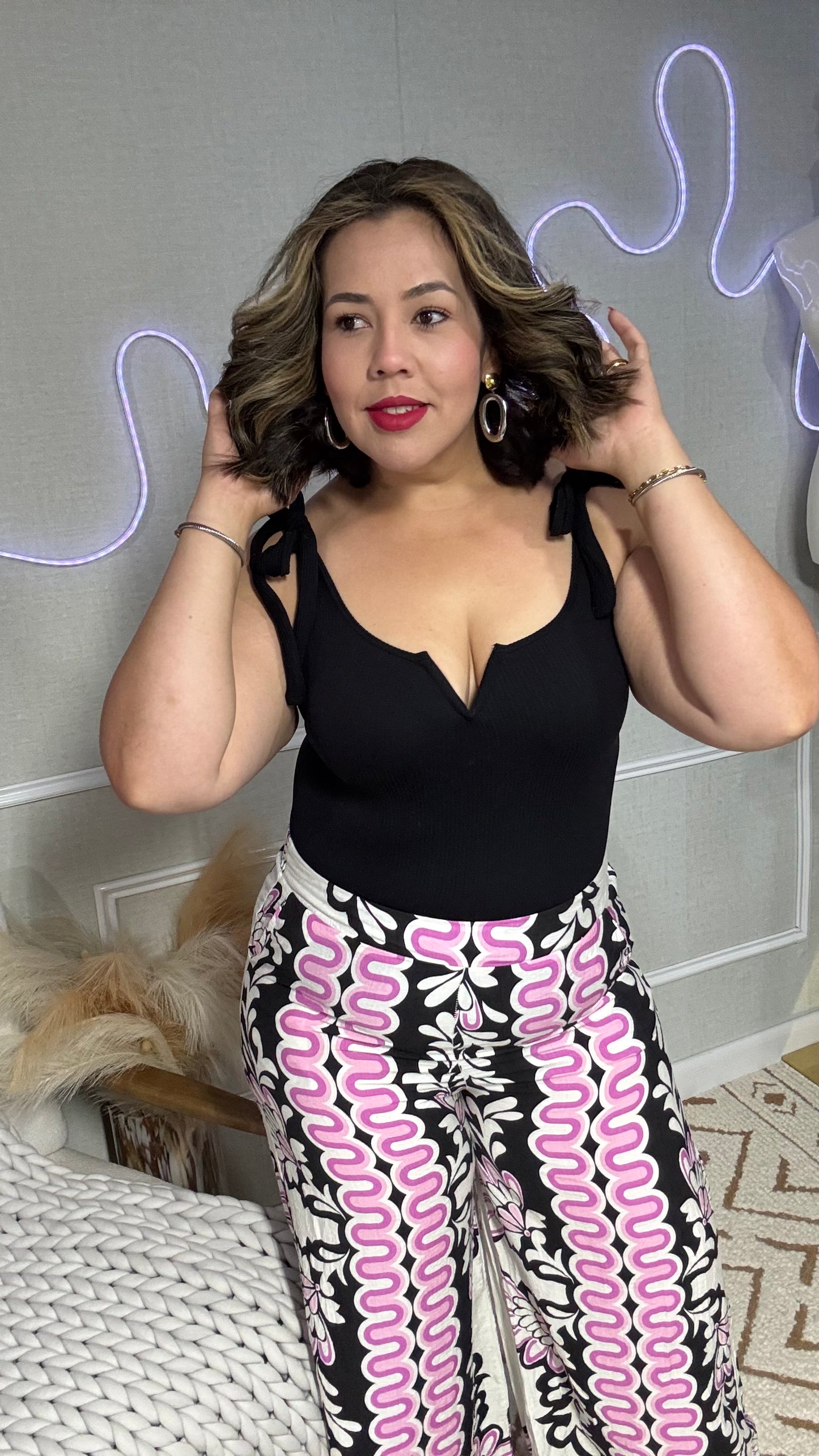 Onesize Black Bodysuit