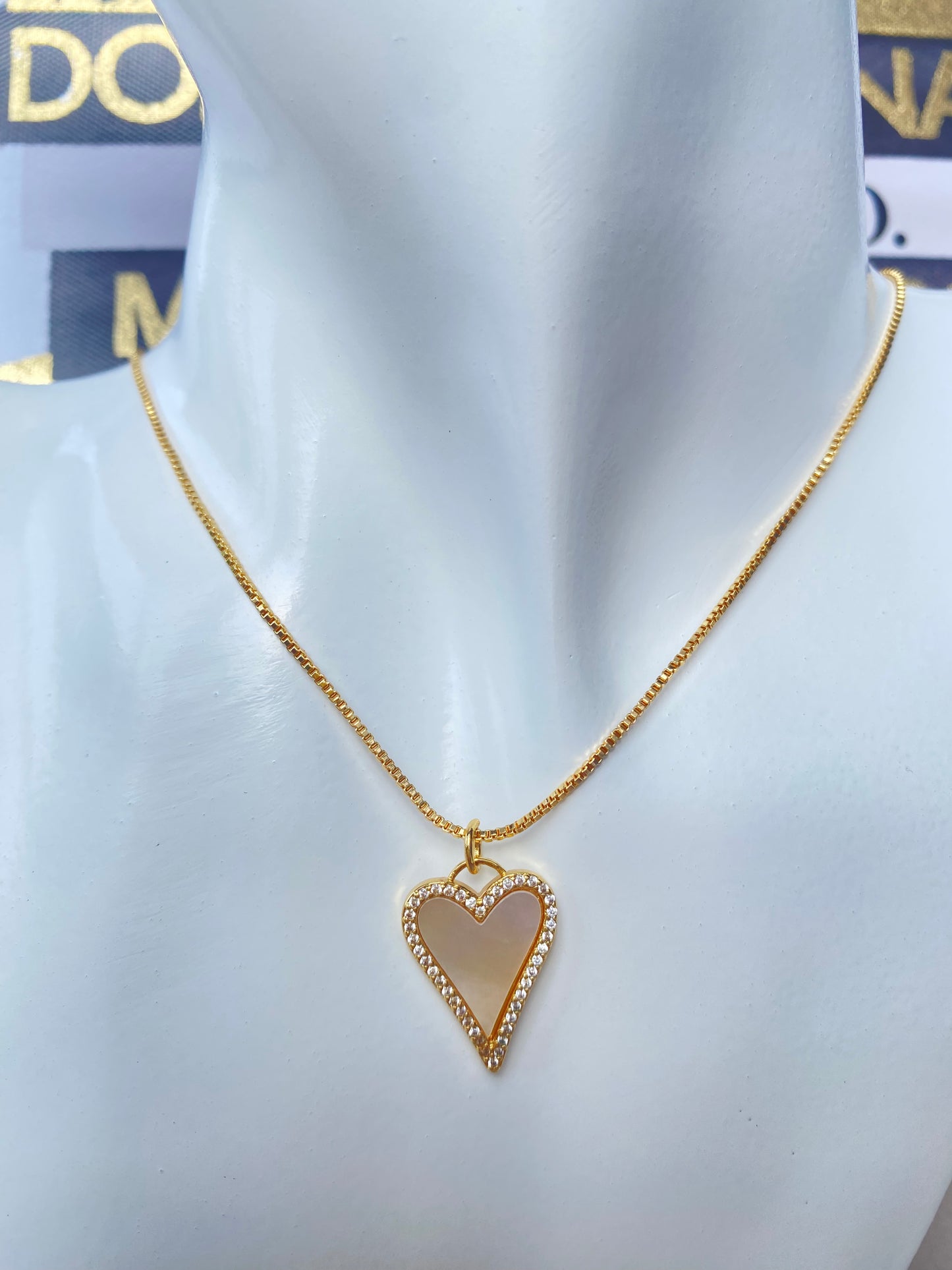 Hubby Heart Necklace