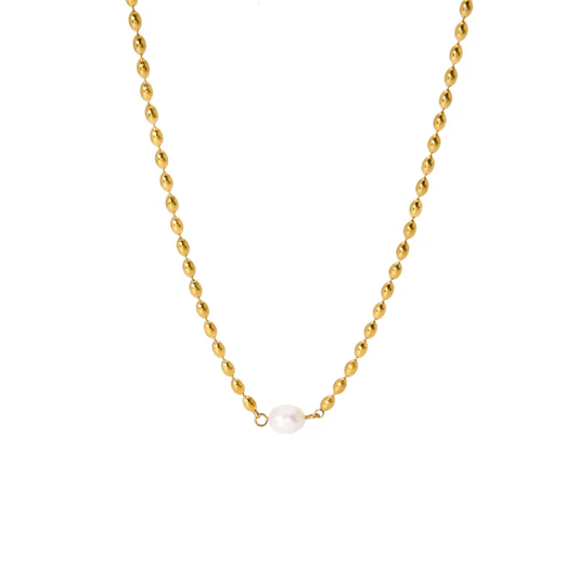 Bubbles Gold Necklace