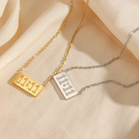 Gold 11:11 Necklace